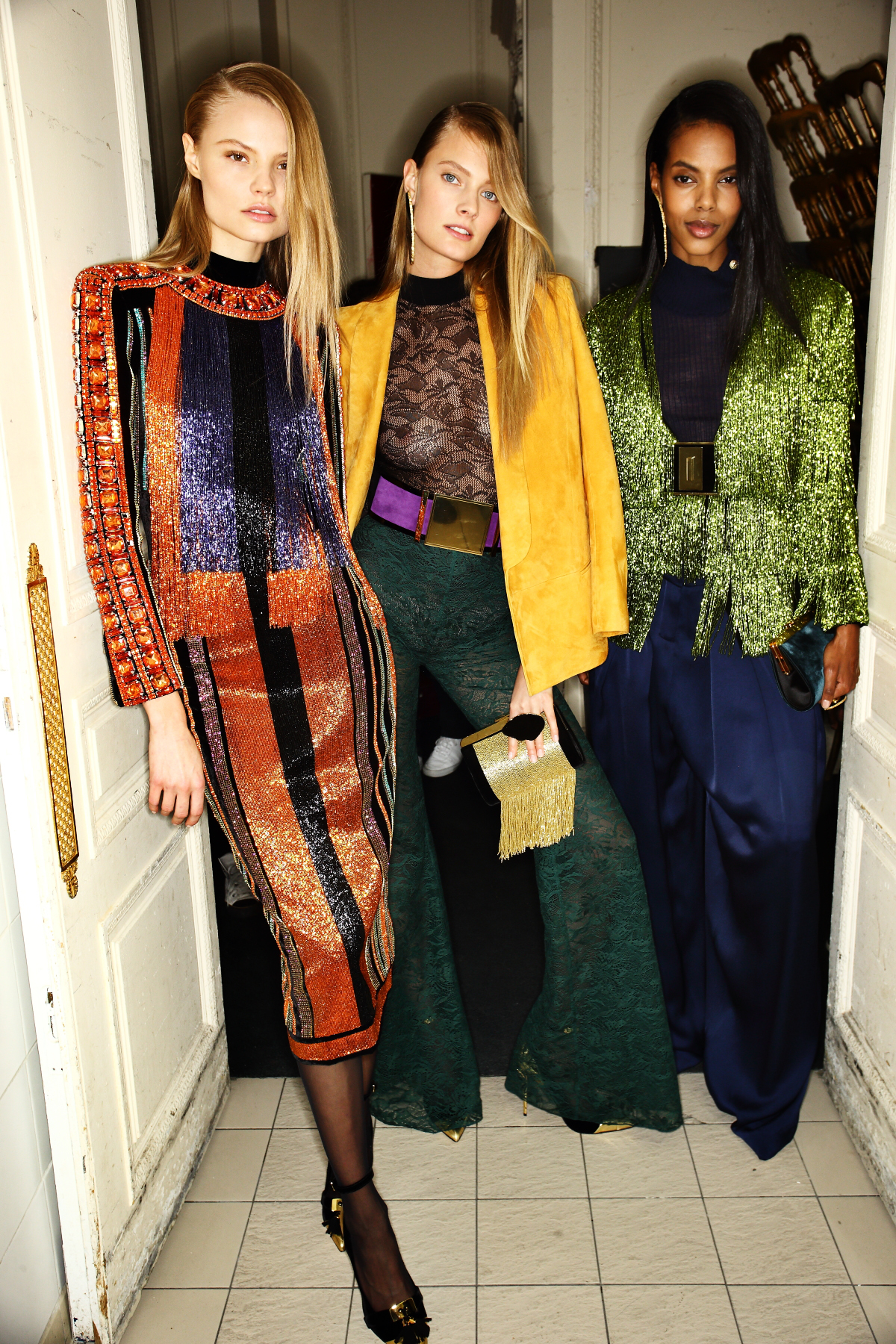 Balmain AW1516 Fashion Show Paris Backstage