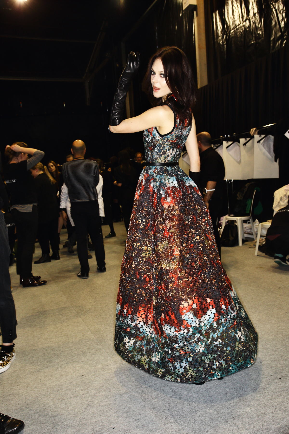 Elie Saab AW1516 Fashion Show Paris Backstage