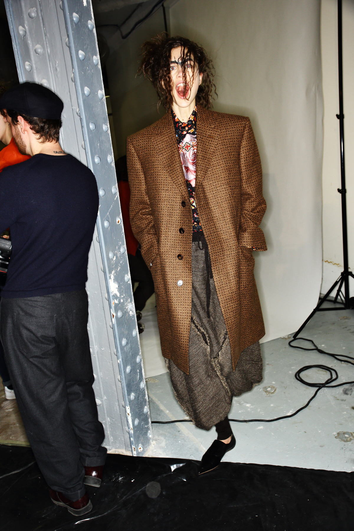 Vivienne Westwood Gold Label AW1516 Fashion Show Paris Backstage