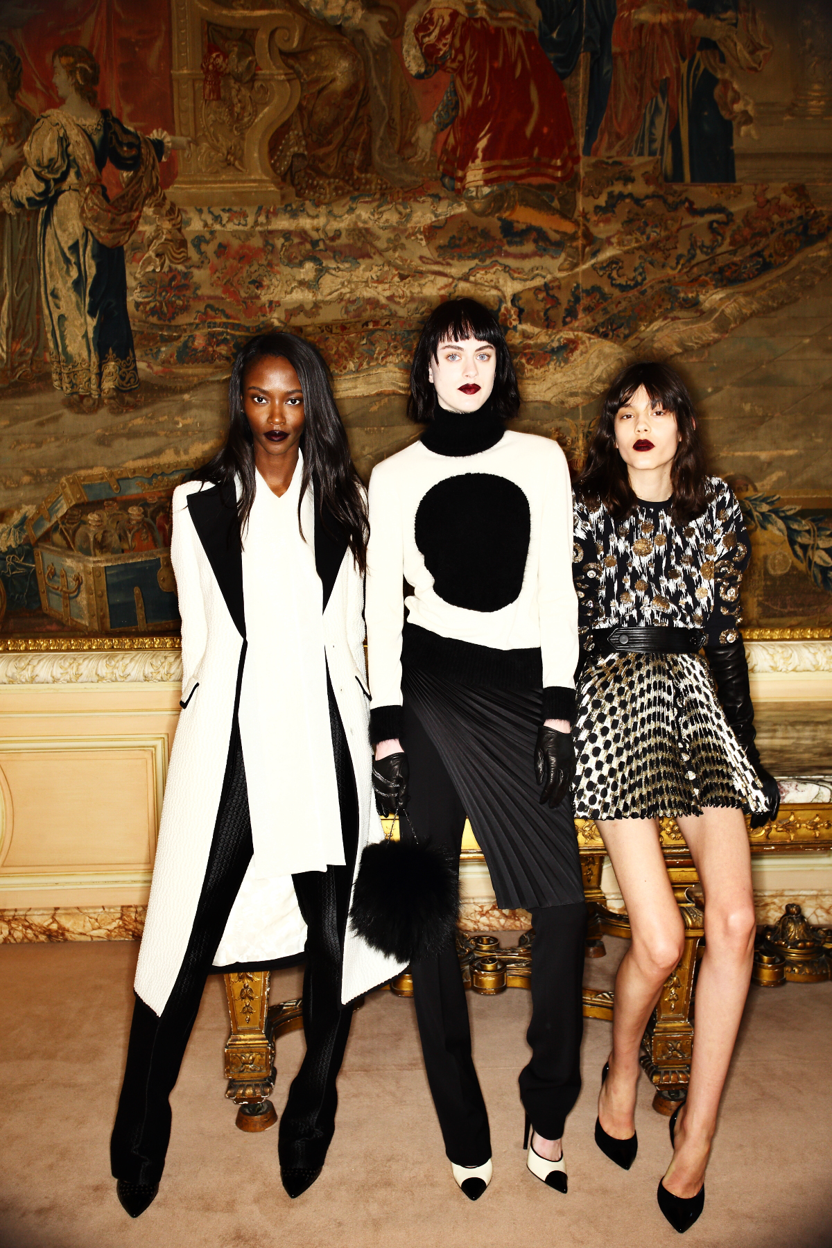 Emanuel Ungaro AW1516 Fashion Show Paris Backstage