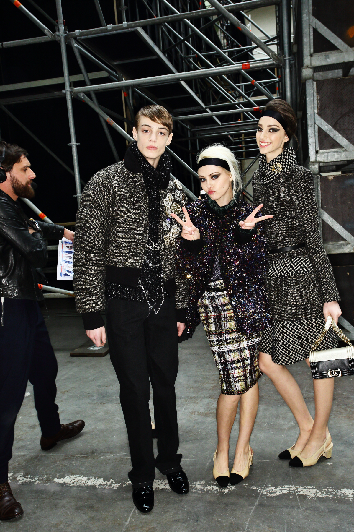 Chanel AW1516 Fashion Show Paris Backstage