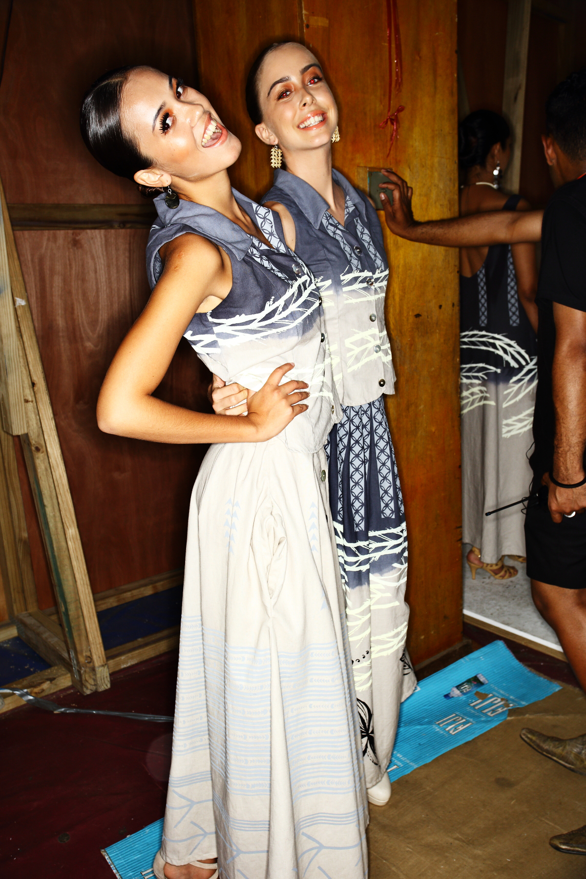 Rako Designs Fashion Show Suva, Fiji Backstage