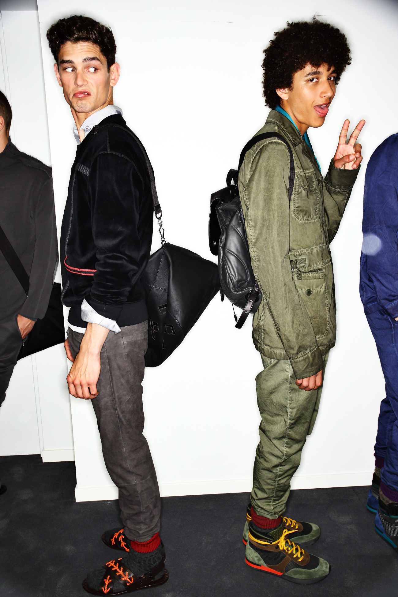 Bottega Veneta SS16 Men Fashion Show Milan Backstage