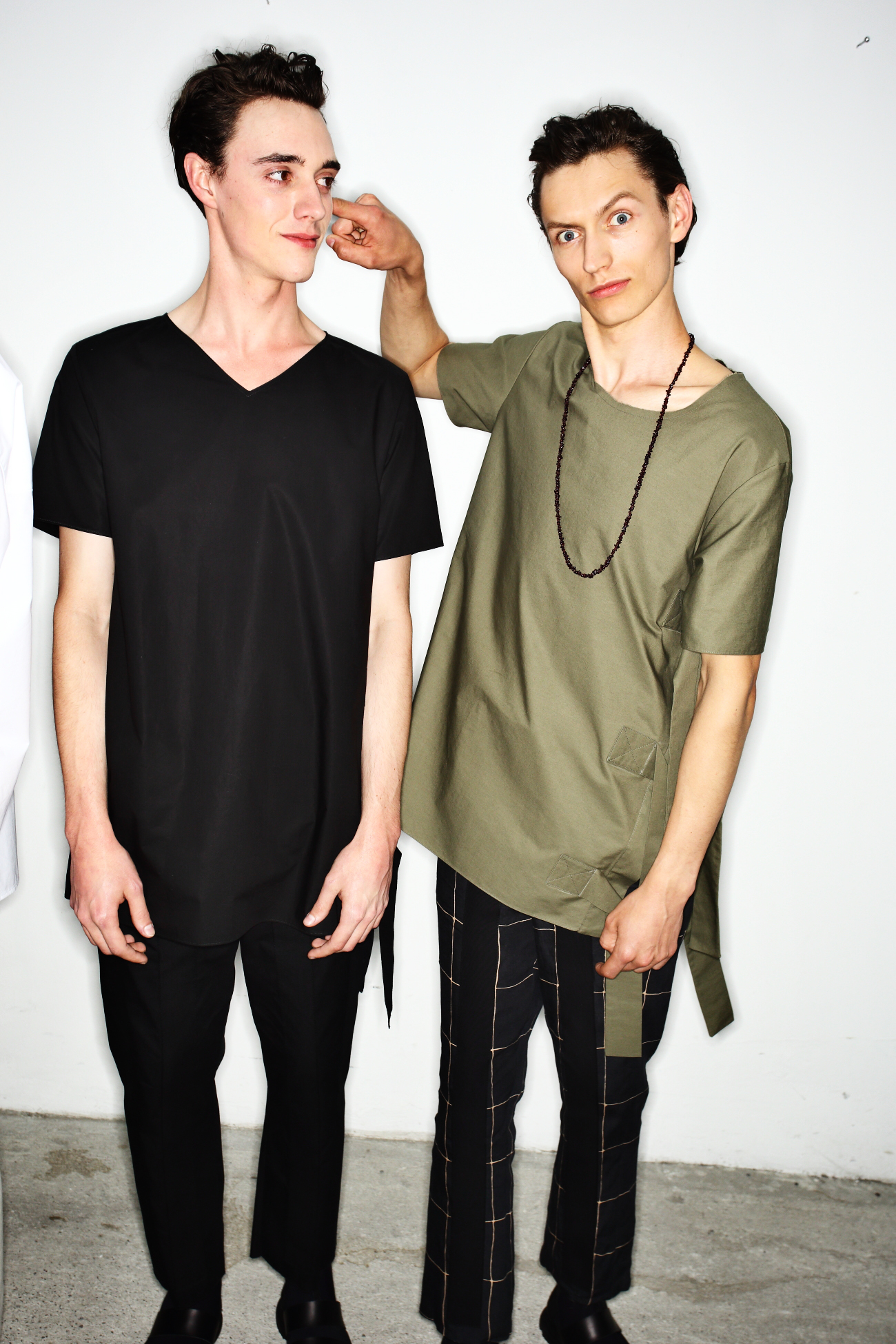 Damir Doma SS16 Men Fashion Show Milan Backstage