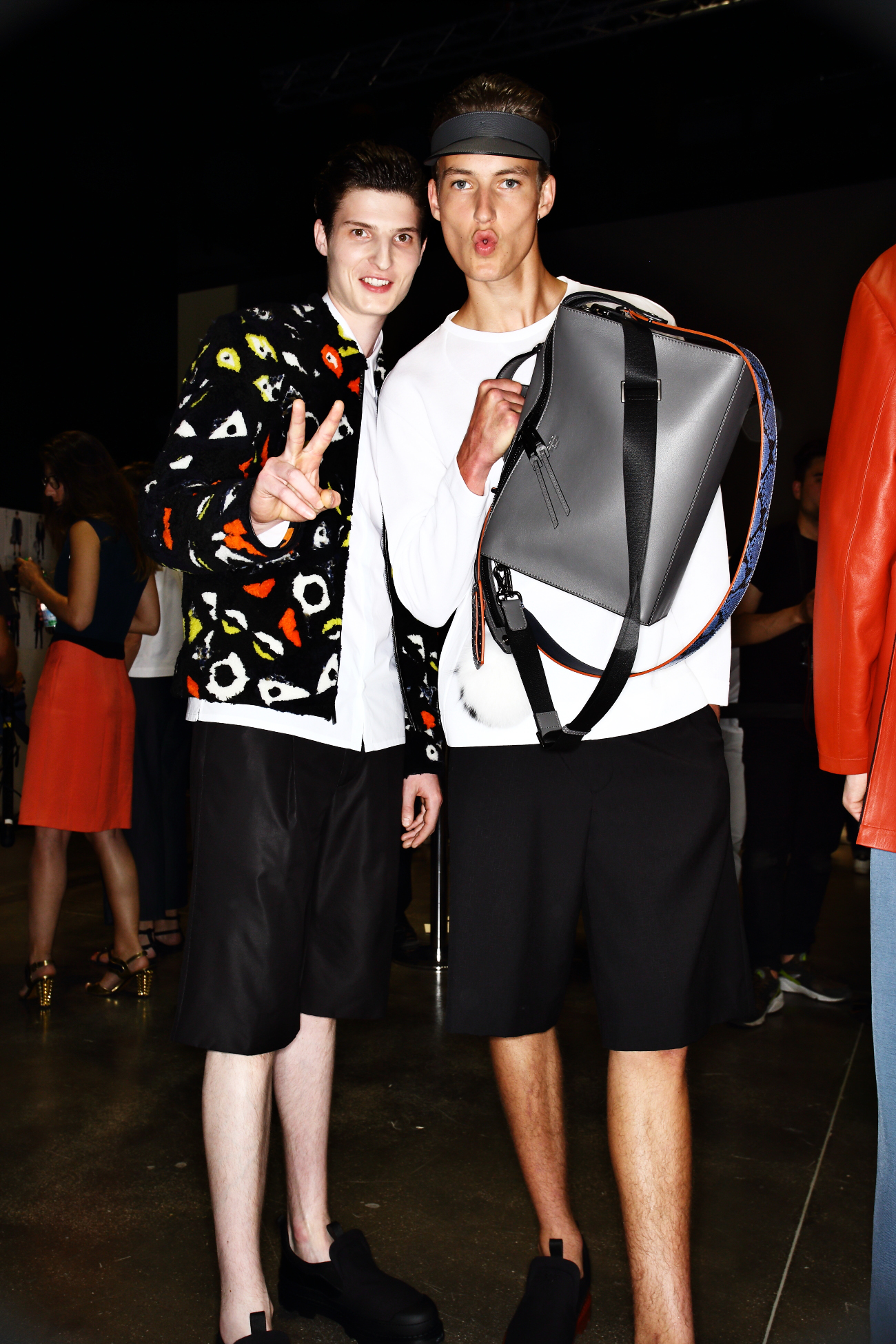 Fendi SS16 Men Fashion Show Milan Backstage