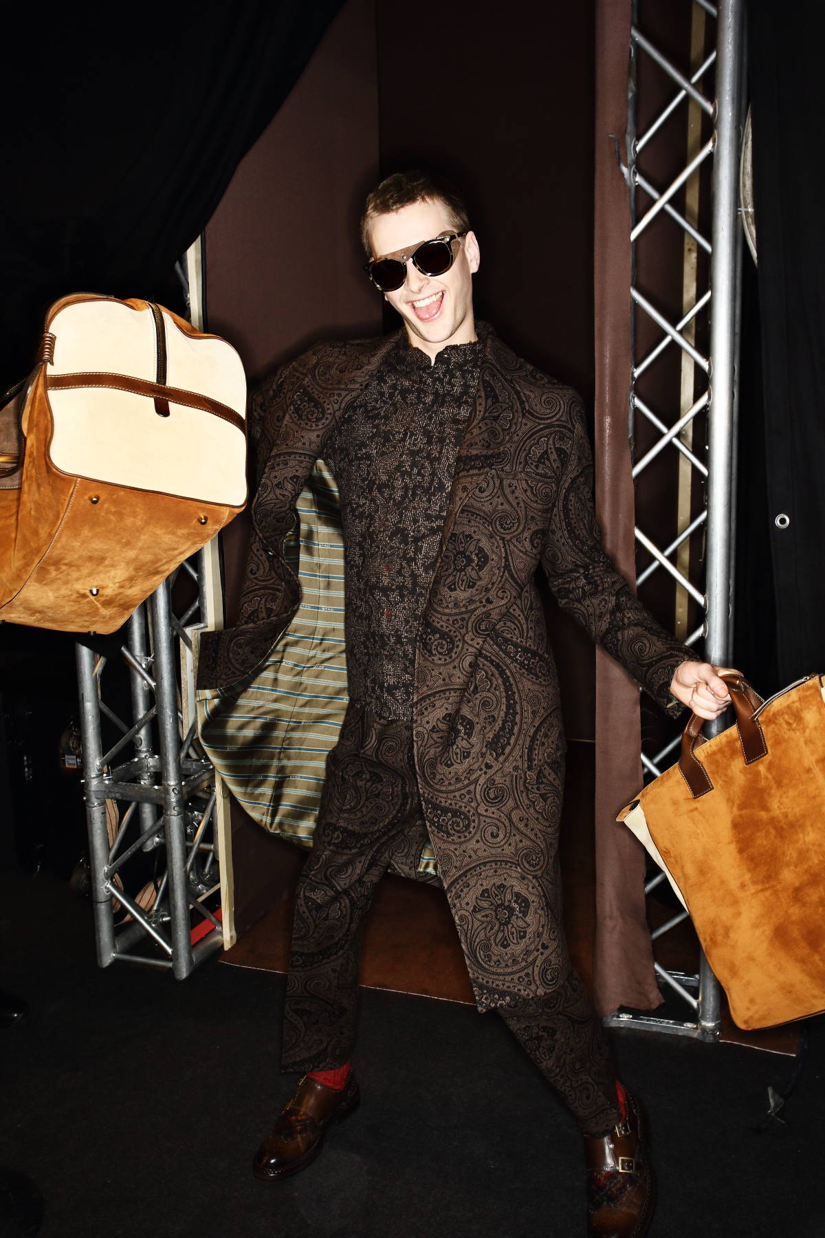 Etro Fall 16 Men Fashion Show Milan Backstage