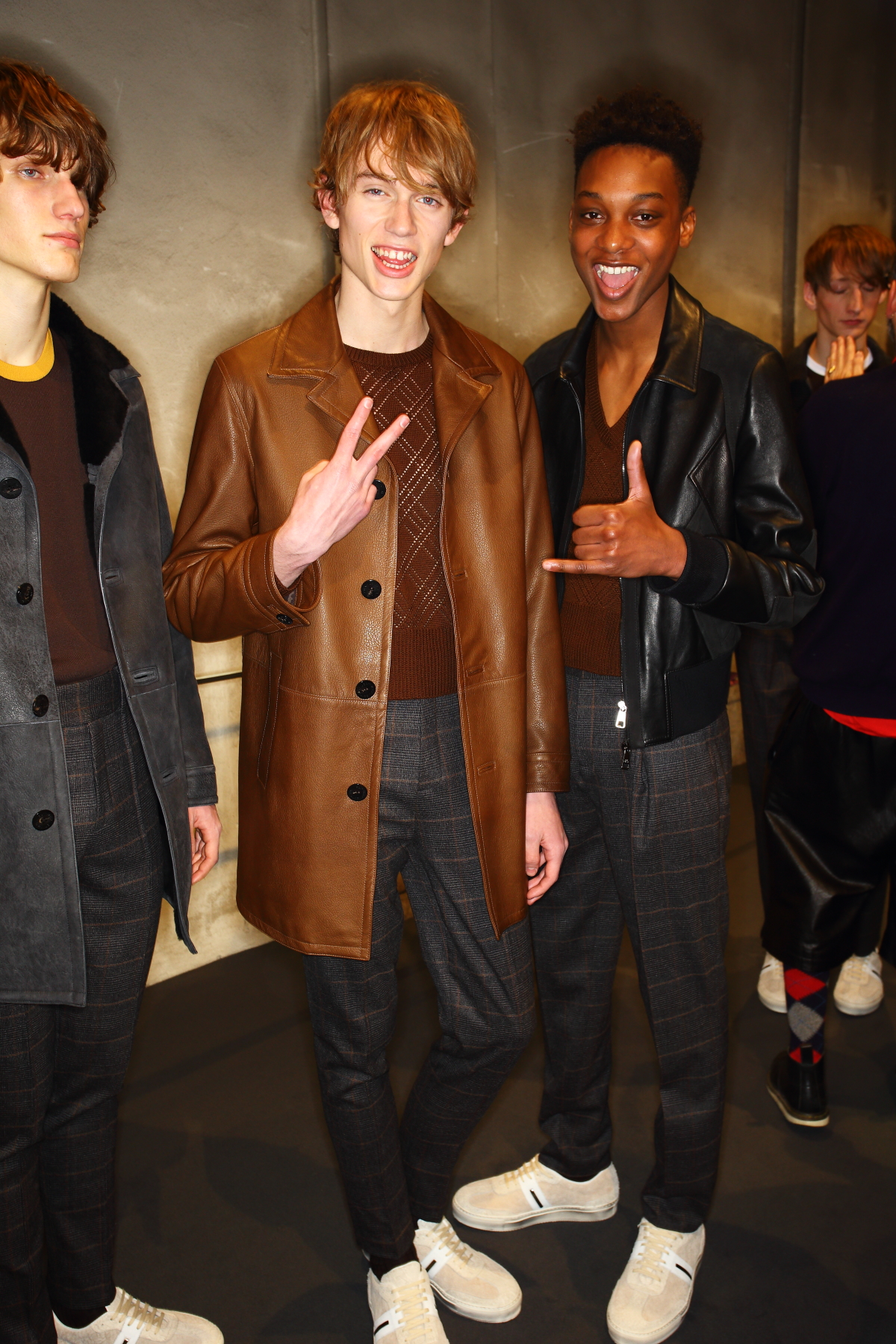 Neil Barrett Fall 16 Men Fashion Show Milan Backstage