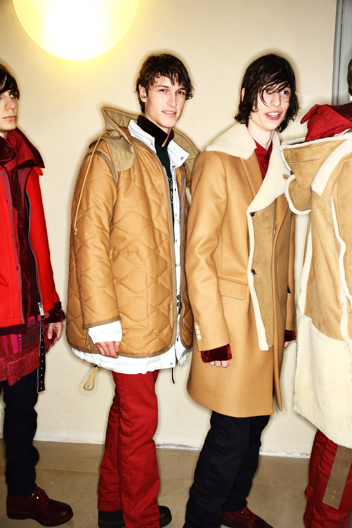 Sacai Fall 16 Men Fashion Show Paris Backstage