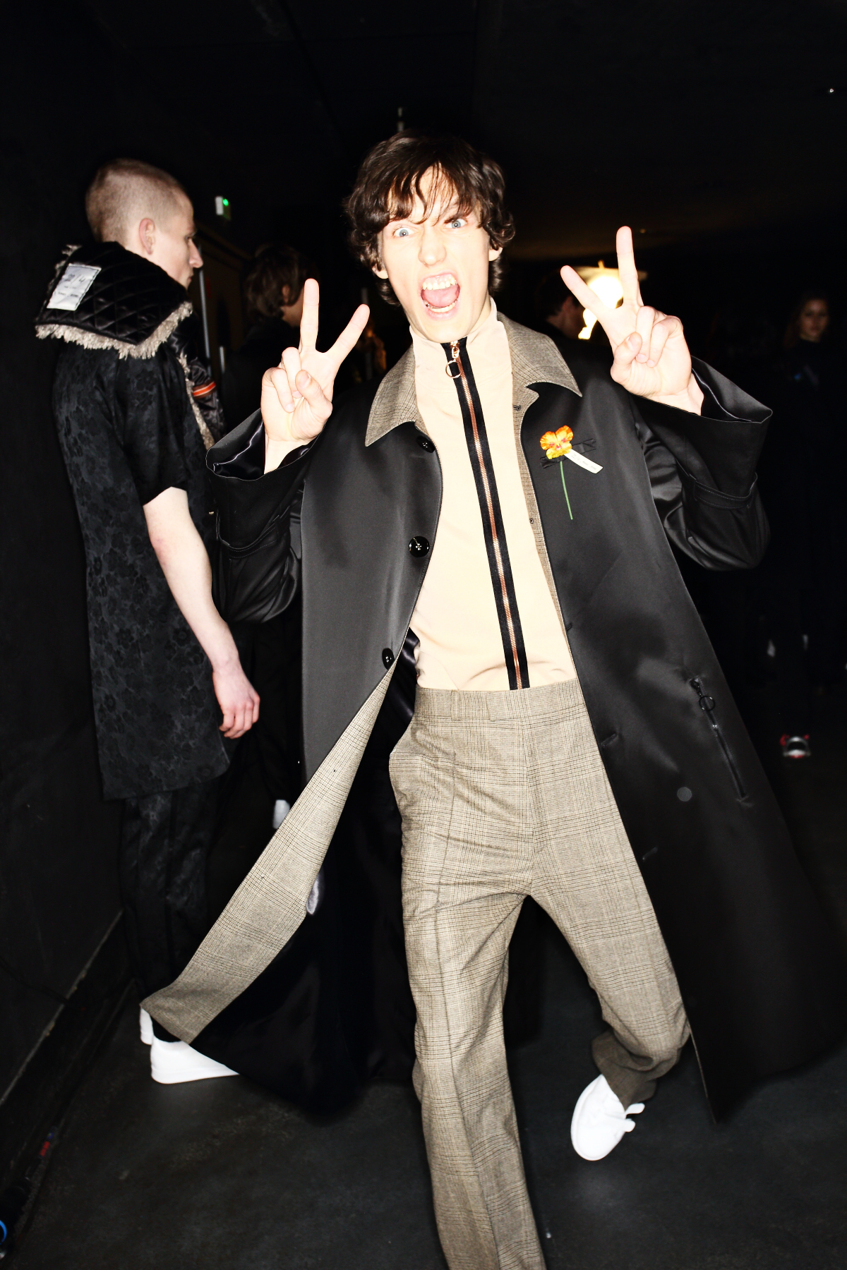 22/4_Hommes Fall 16 Men Fashion Show Paris Backstage