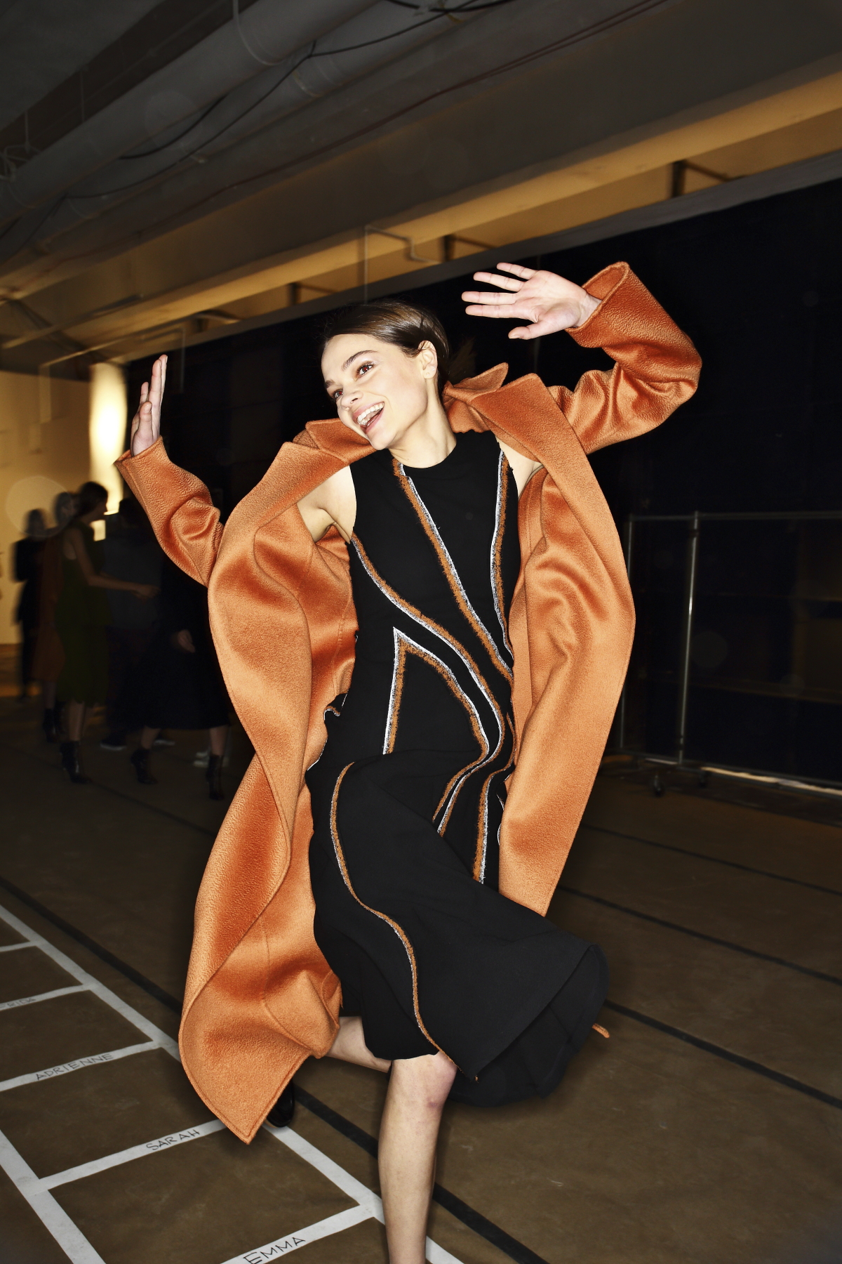 Boss, by Jason Wu, AW1617 Fashion Show New York Backstage