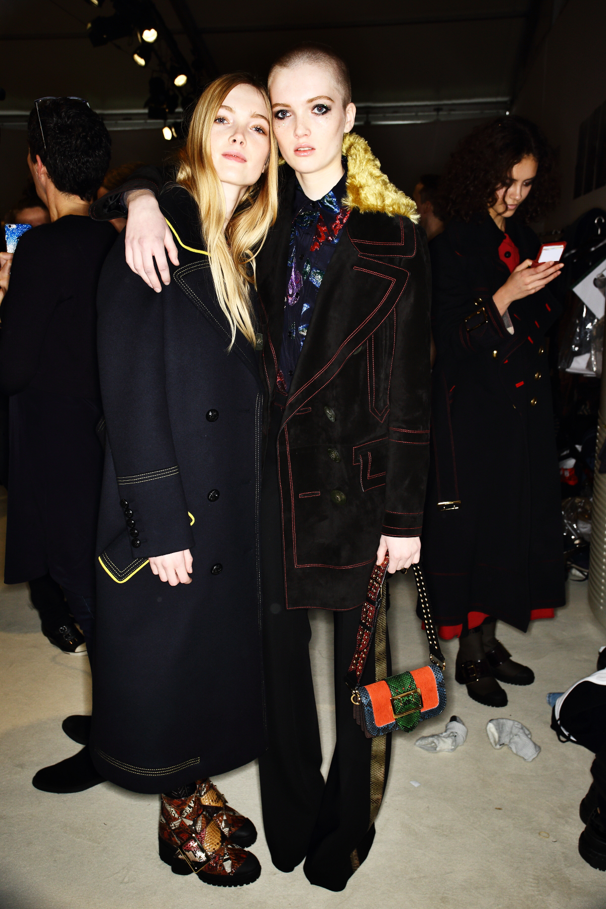 Burberry AW1617 Fashion Show London Backstage