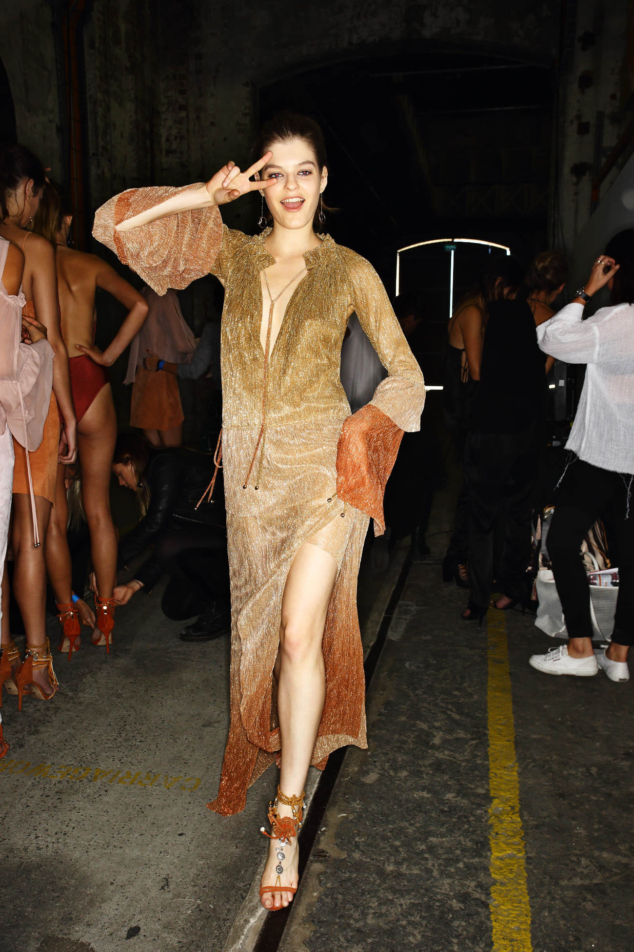 Bec & Bridge SS1617 Fashion Show Sydney Backstage