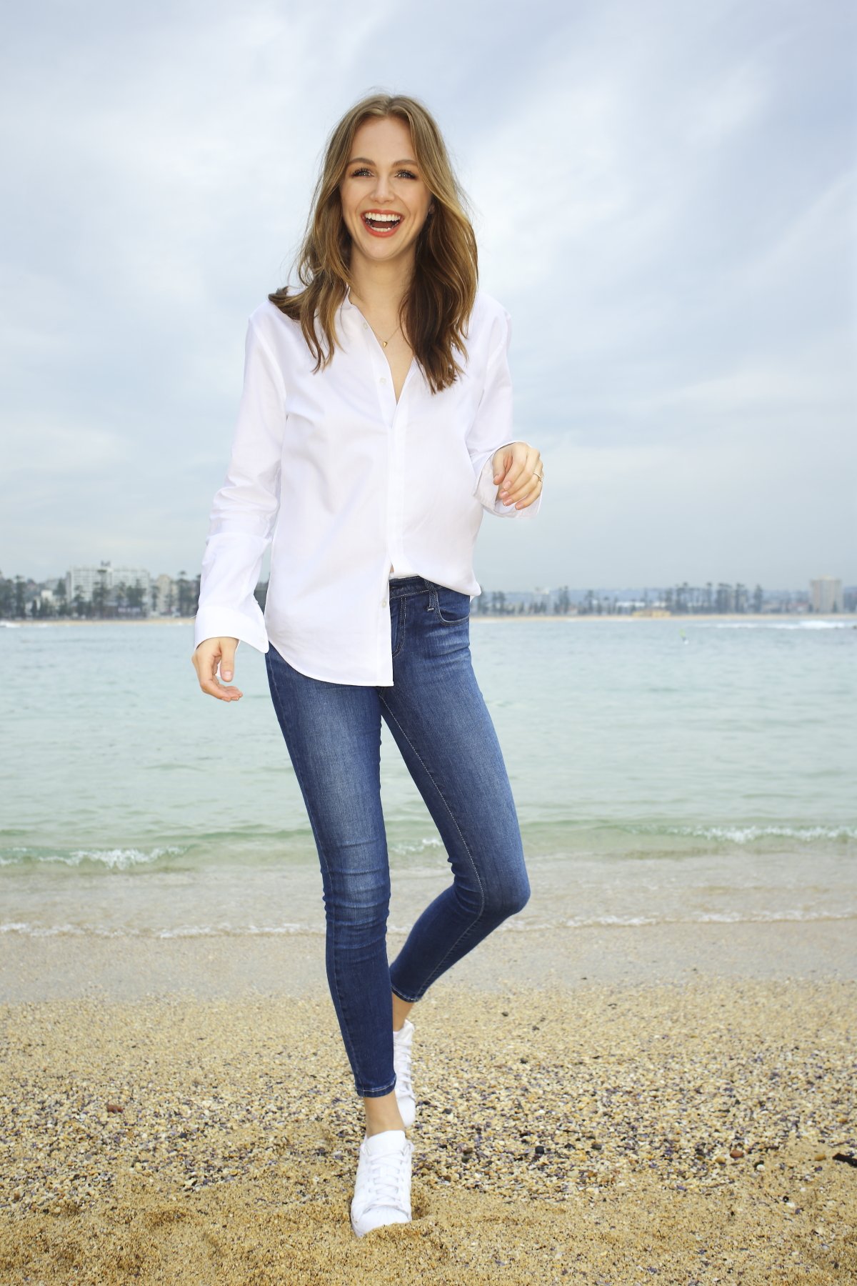 White Shirt Campaign with Ksenija Lukich