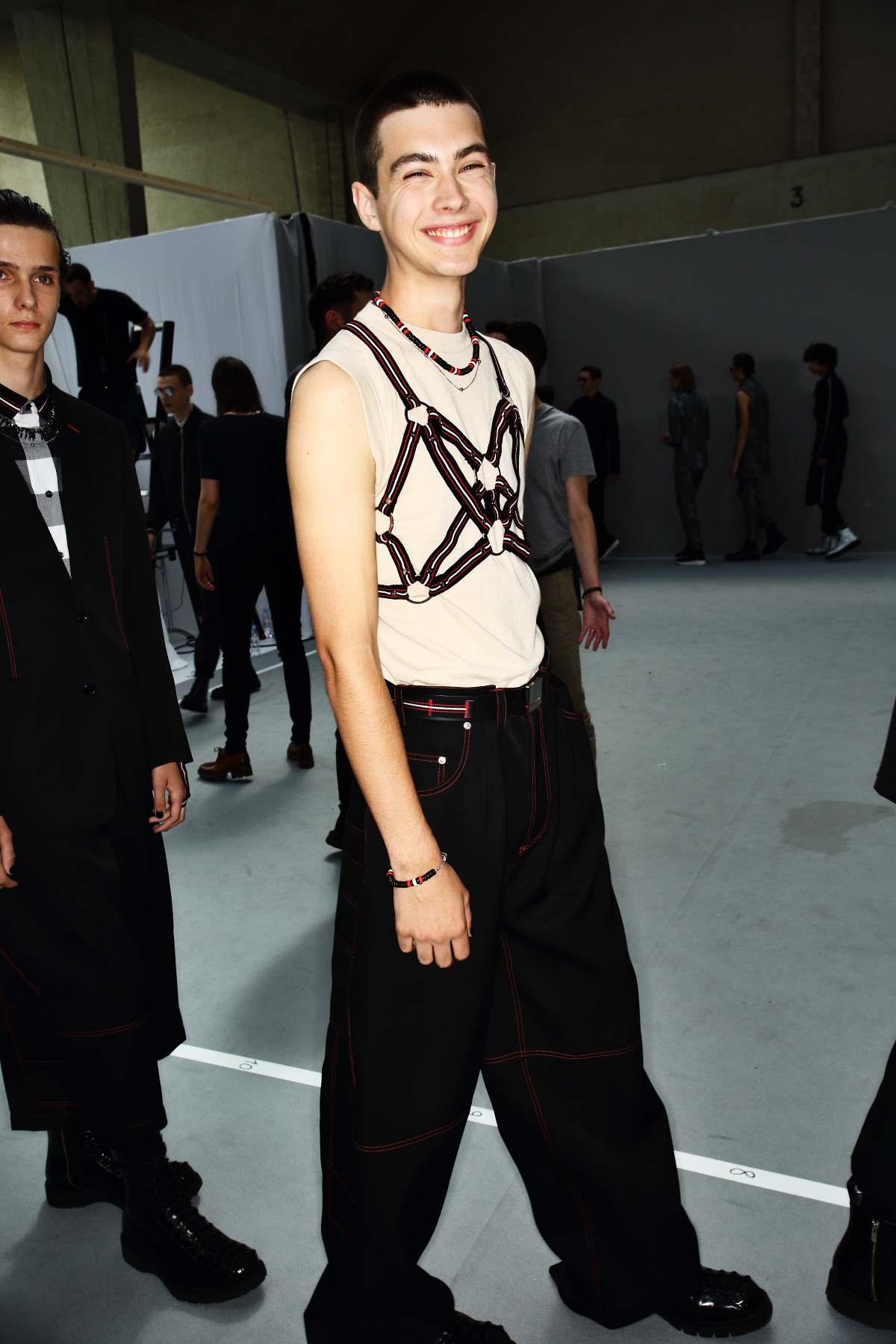 Dior SS17 Men Fashion Show Paris Backstage