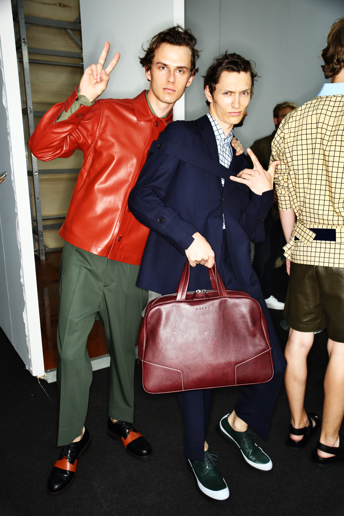 Marni SS17 Men Fashion Show Milan Backstage