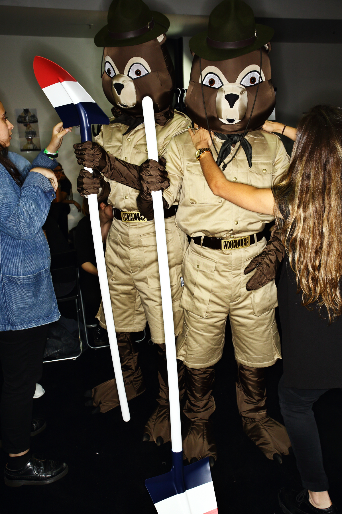 Moncler Gamme Blue SS17 Men Fashion Show Milan Backstage