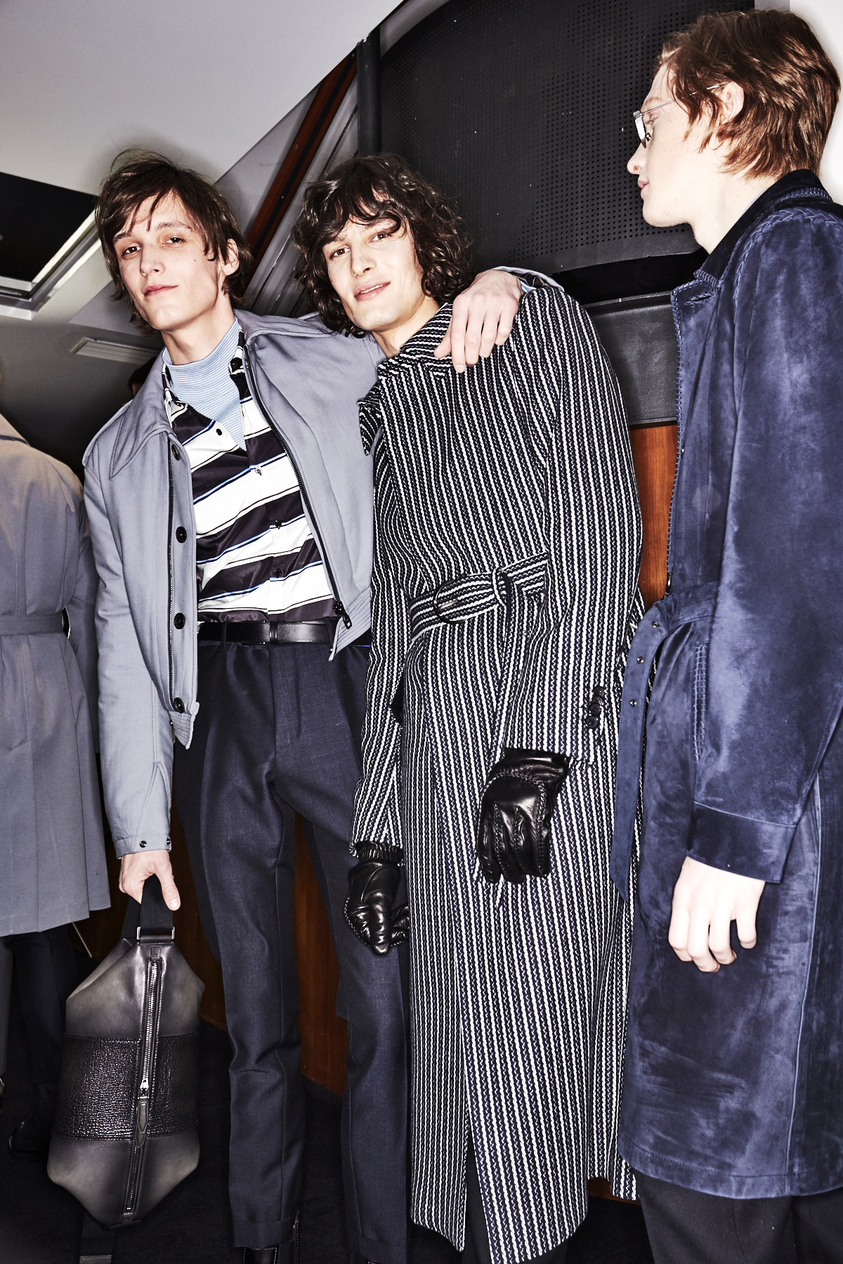 Salvatore Ferragamo Fall 17 Men Fashion show Milan Backstage