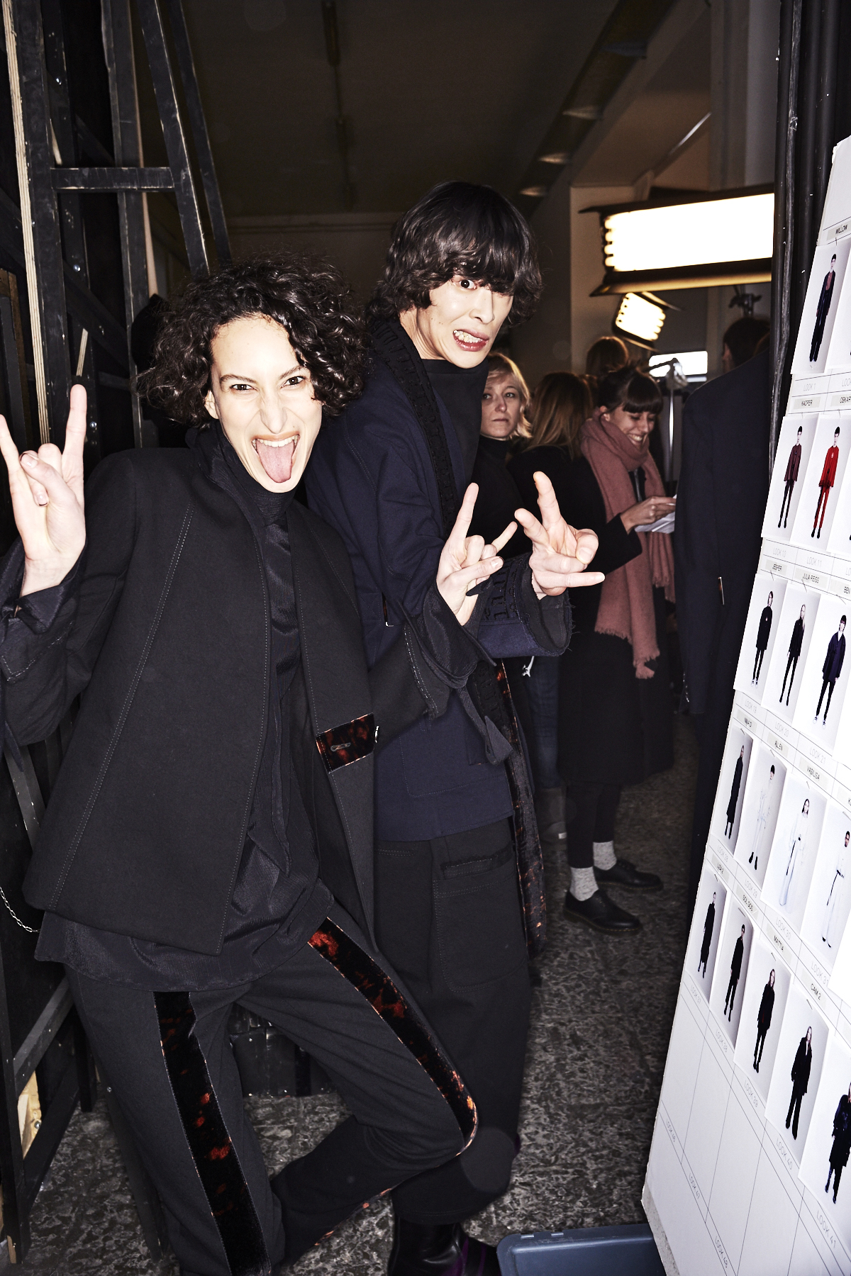 Damir Doma Fall17 Fashion Show Milan Backstage