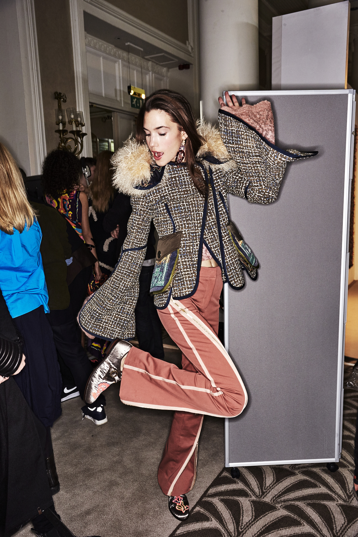 Peter Pilotto AW1718 Fashion Show London Backstage