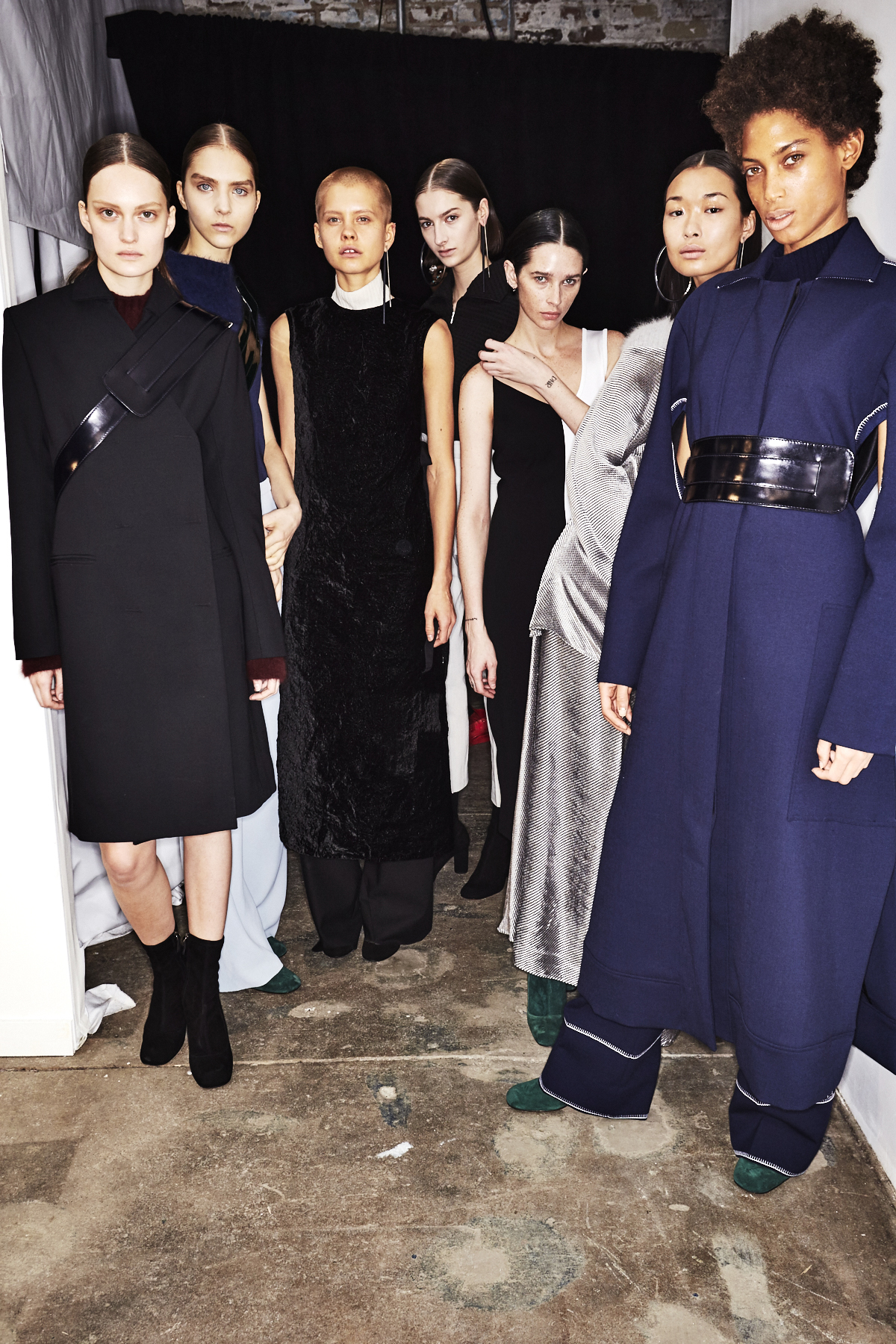 Christopher Esber AW1718 Fashion Show New York Backstage