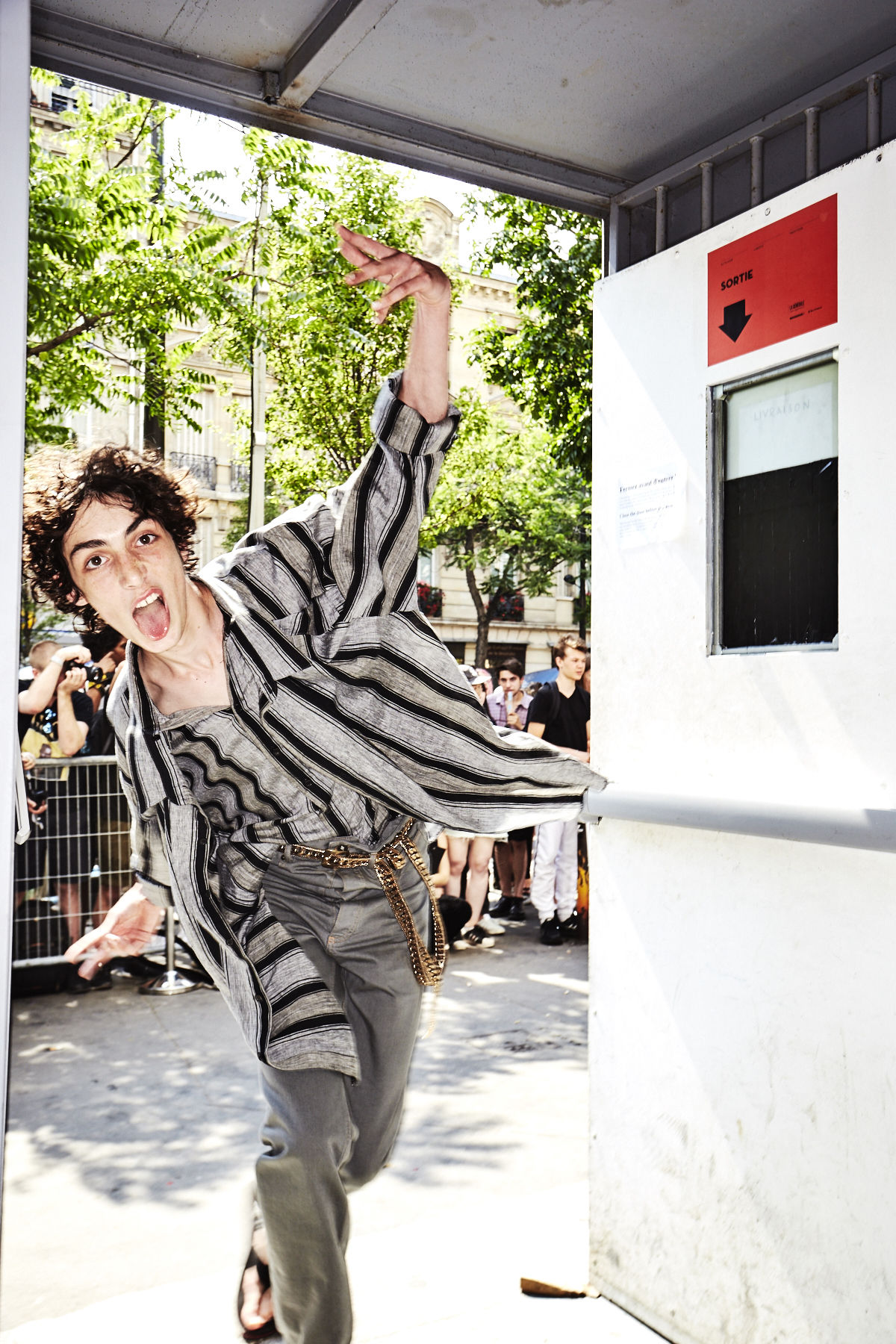 Y/Project by Glenn Martens SS18 Men Fashion Show Paris Backstage