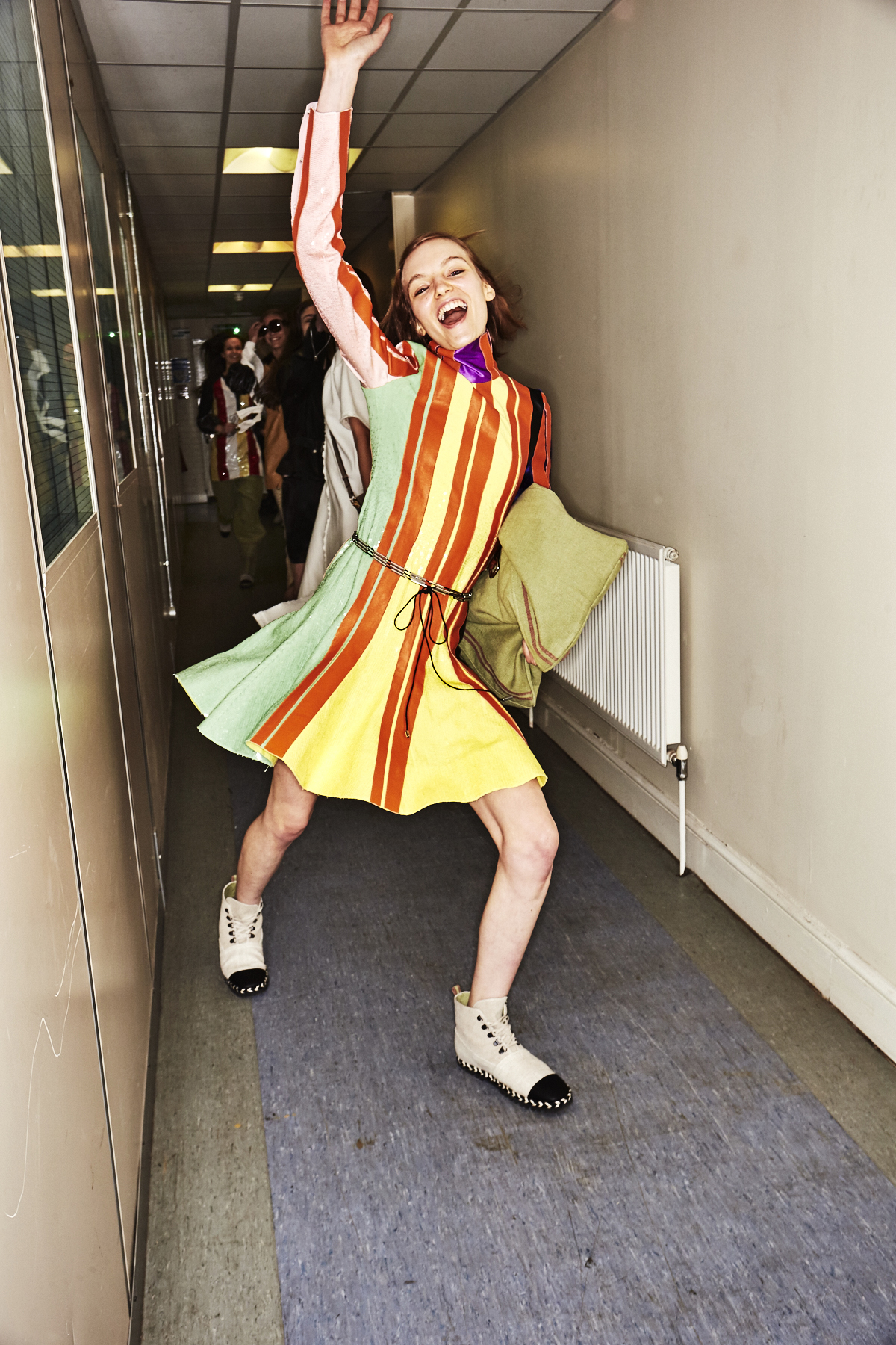 JW Anderson SS18 London Fashion Show Backstage