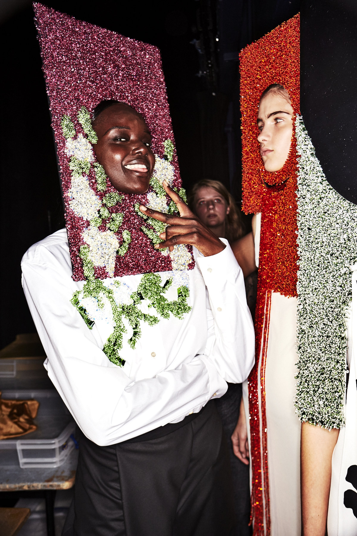 Chalayan SS18 Fashion Show London Backstage