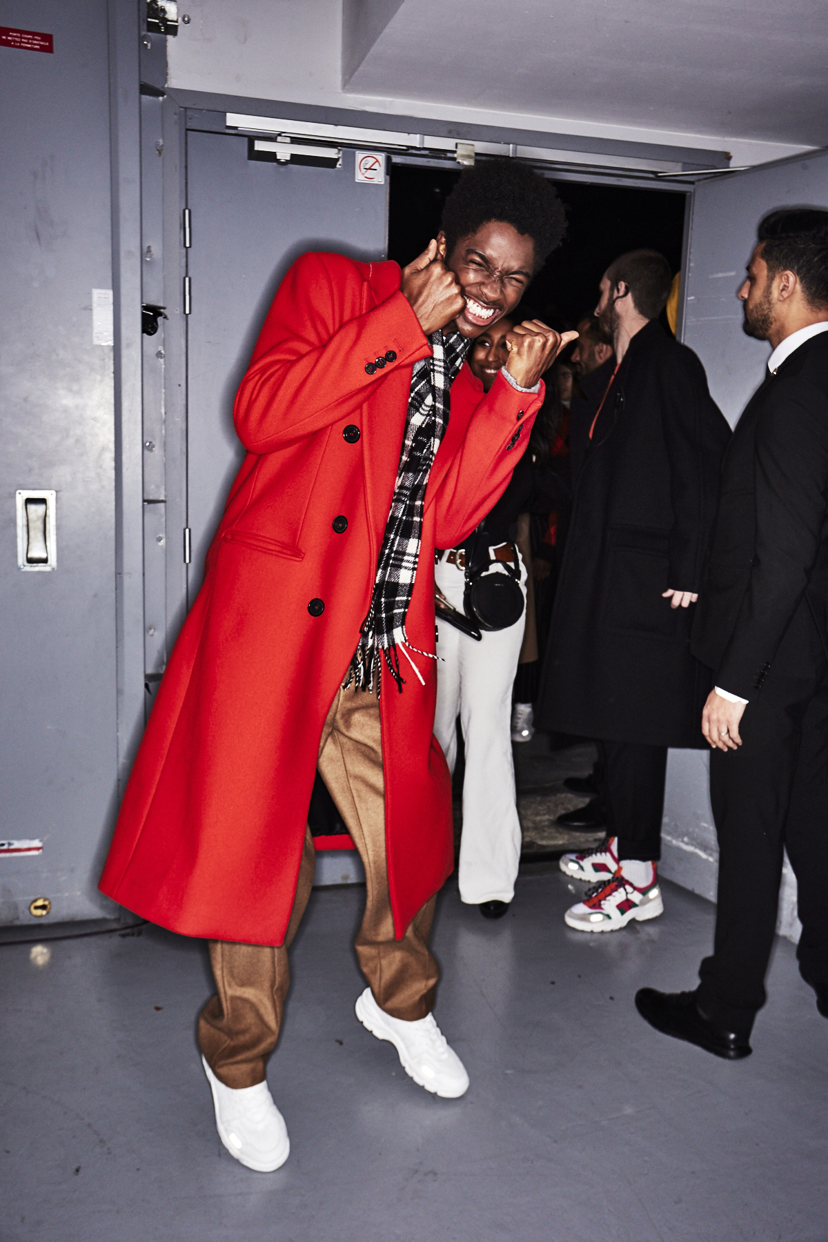 AMI AW1819 Men Fashion Show Paris Backstage