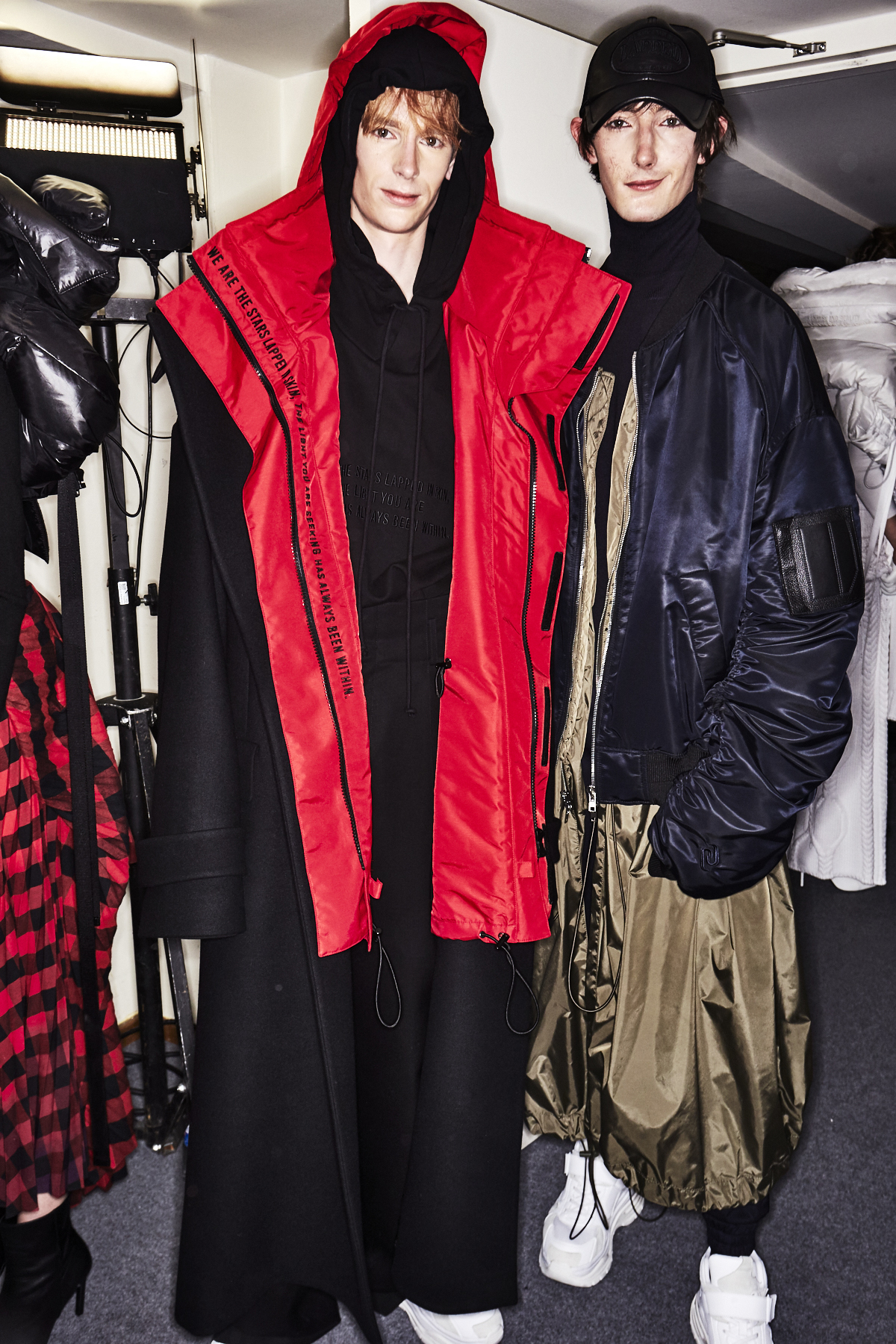 Juun.J Men AW1819 Fashion Show Paris Backstage