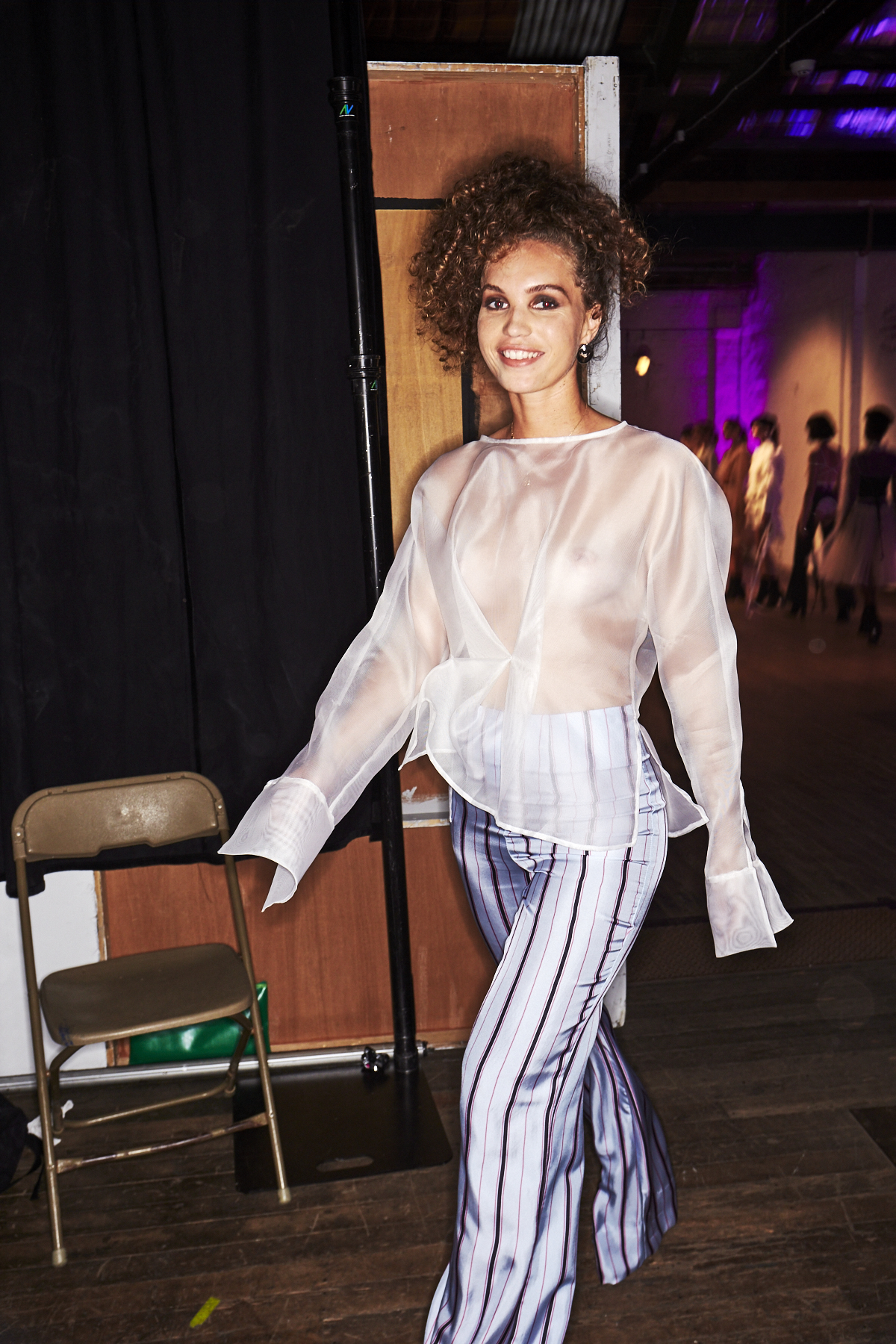 Victoria Scott TAFE 2017 Graduate Fashion show Backstage