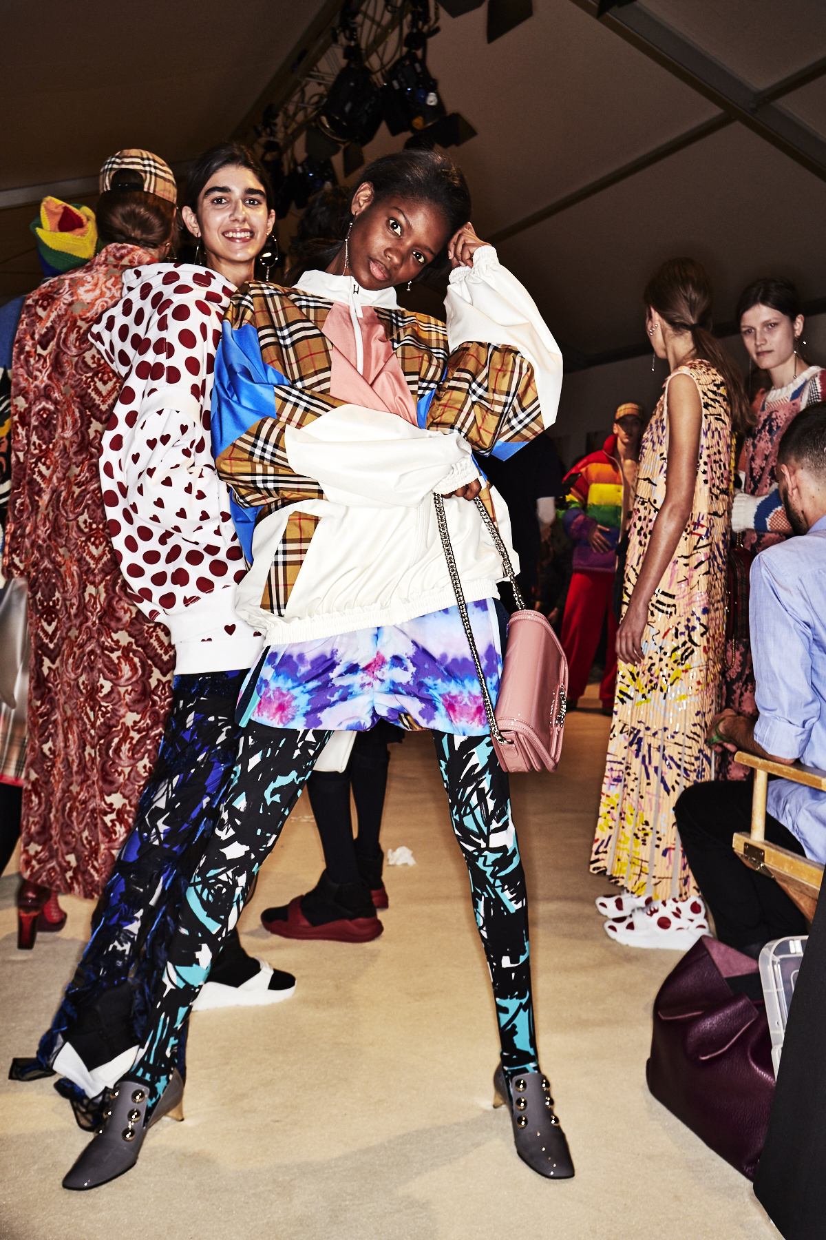 Burberry SS18 Fashion Show London Backstage