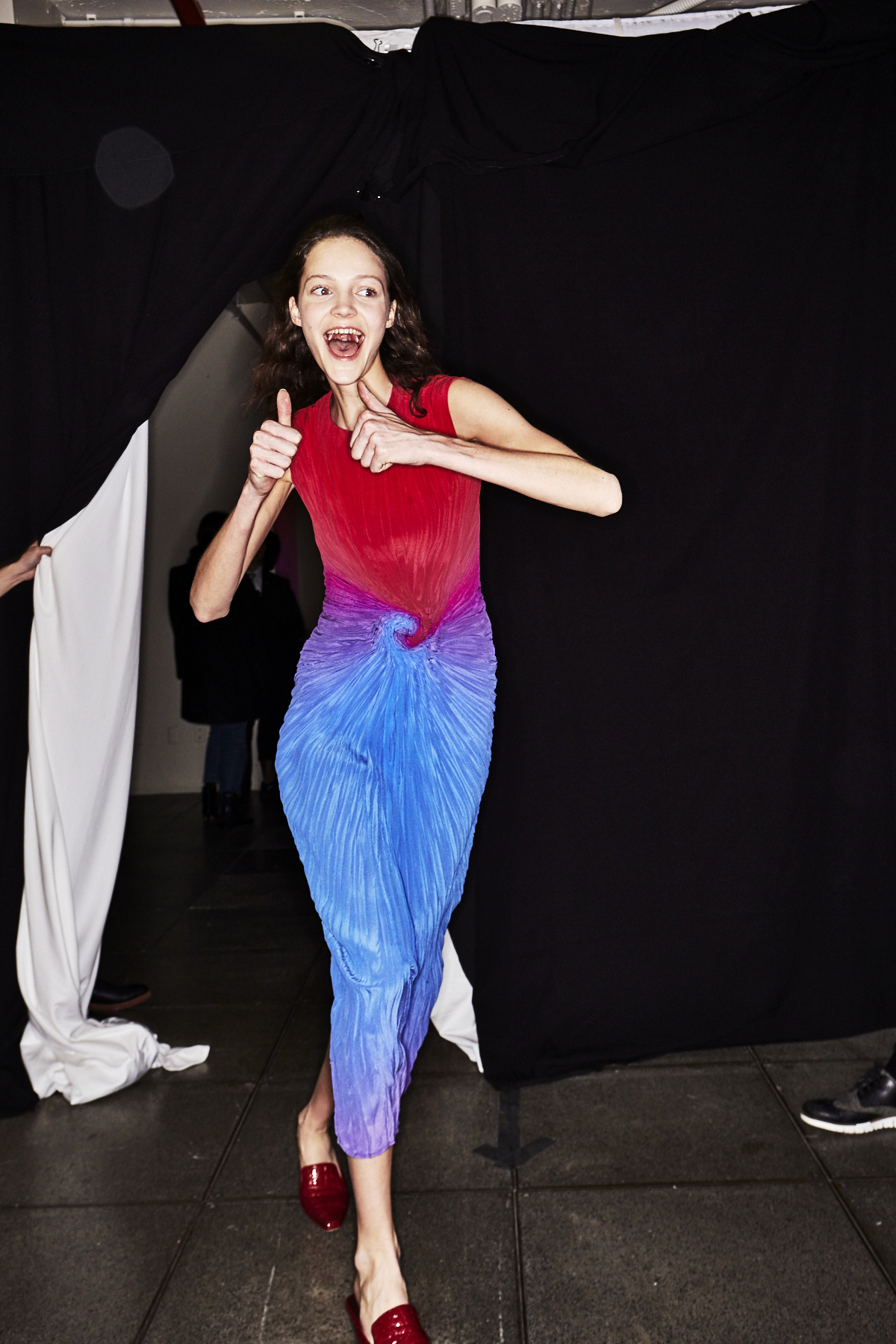 Sies Marjan AW8 Fashion Show New York Backstage