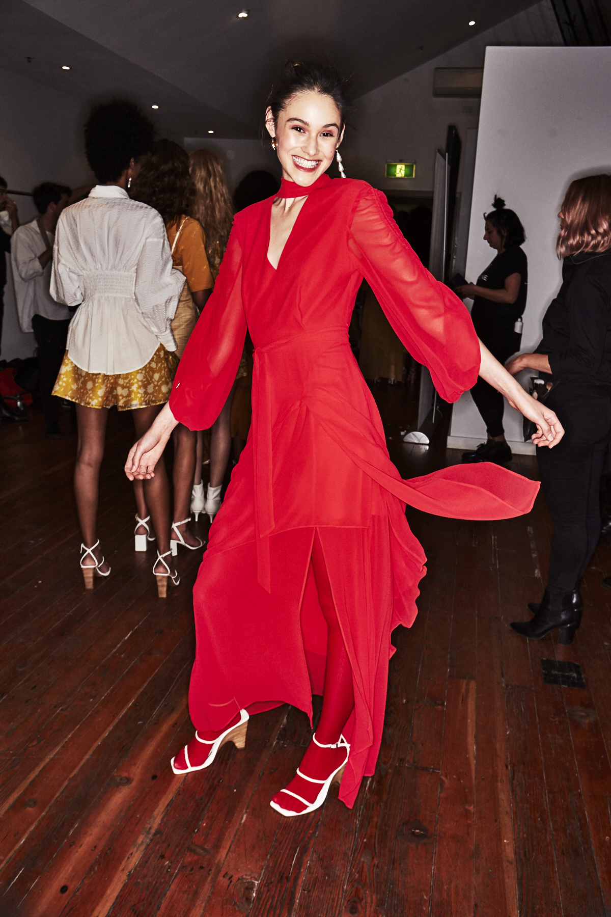 C/MEO Collective Resort 19 Fashion Show Sydney Backstage