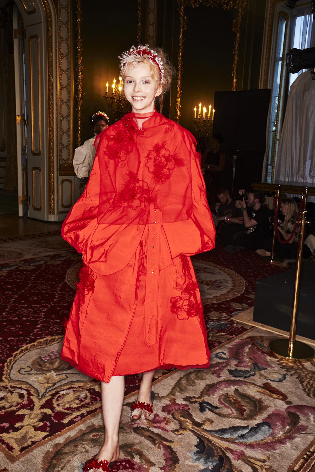 Simone Rocha SS19 Fashion Show London Backstage