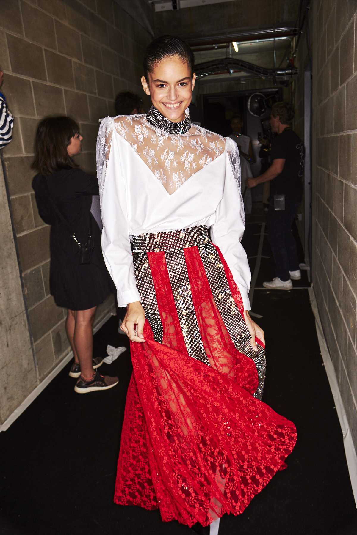 Christopher Kane SS19 Fashion Show London Backstage