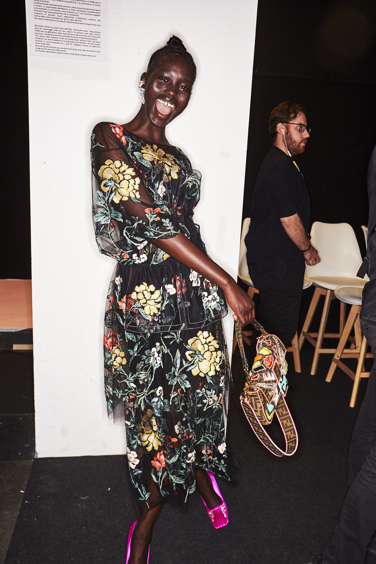 Fendi SS19 Fashion Show Milan Backstage