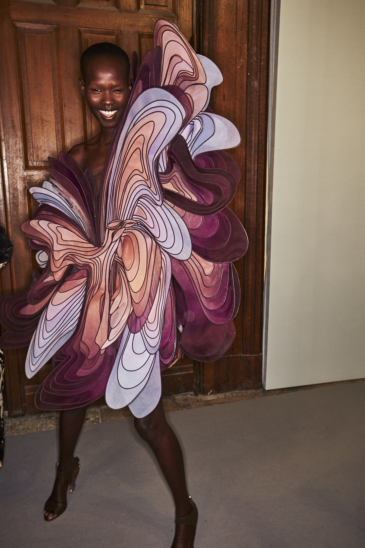 Iris Van Herpen SS19 Haute Couture Fashion Show Paris Backstage