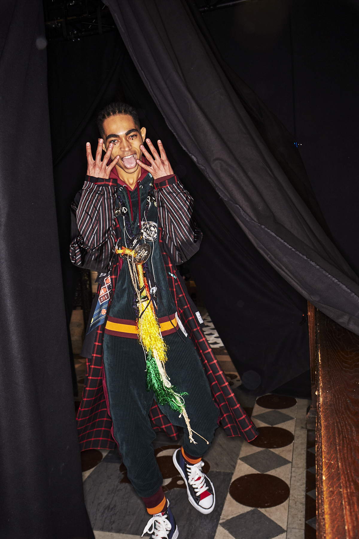 Mihara Yasuhiro House AW19 Men Fashion show Paris Backstage