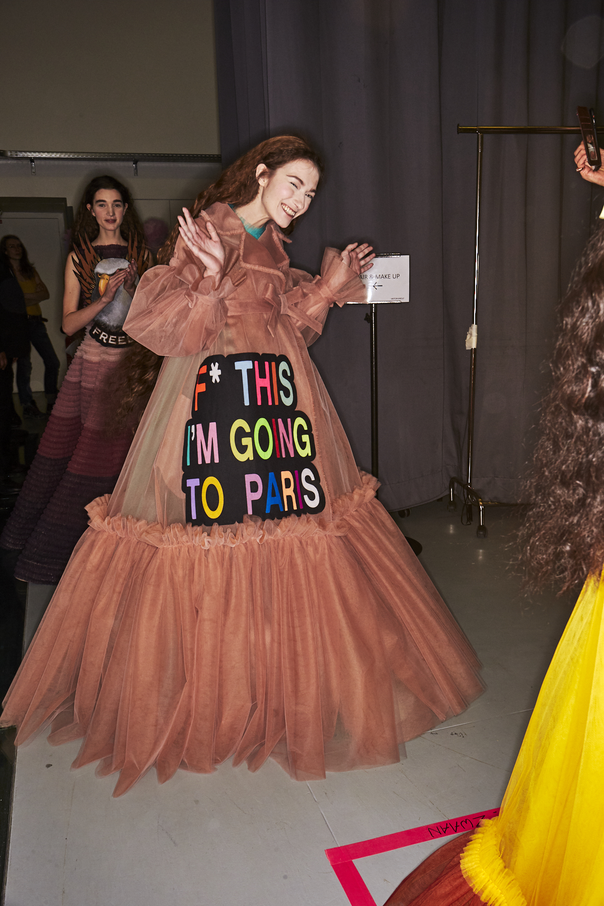 Viktor & Rolf SS19 Haute Couture Fashion Show Paris Backstage