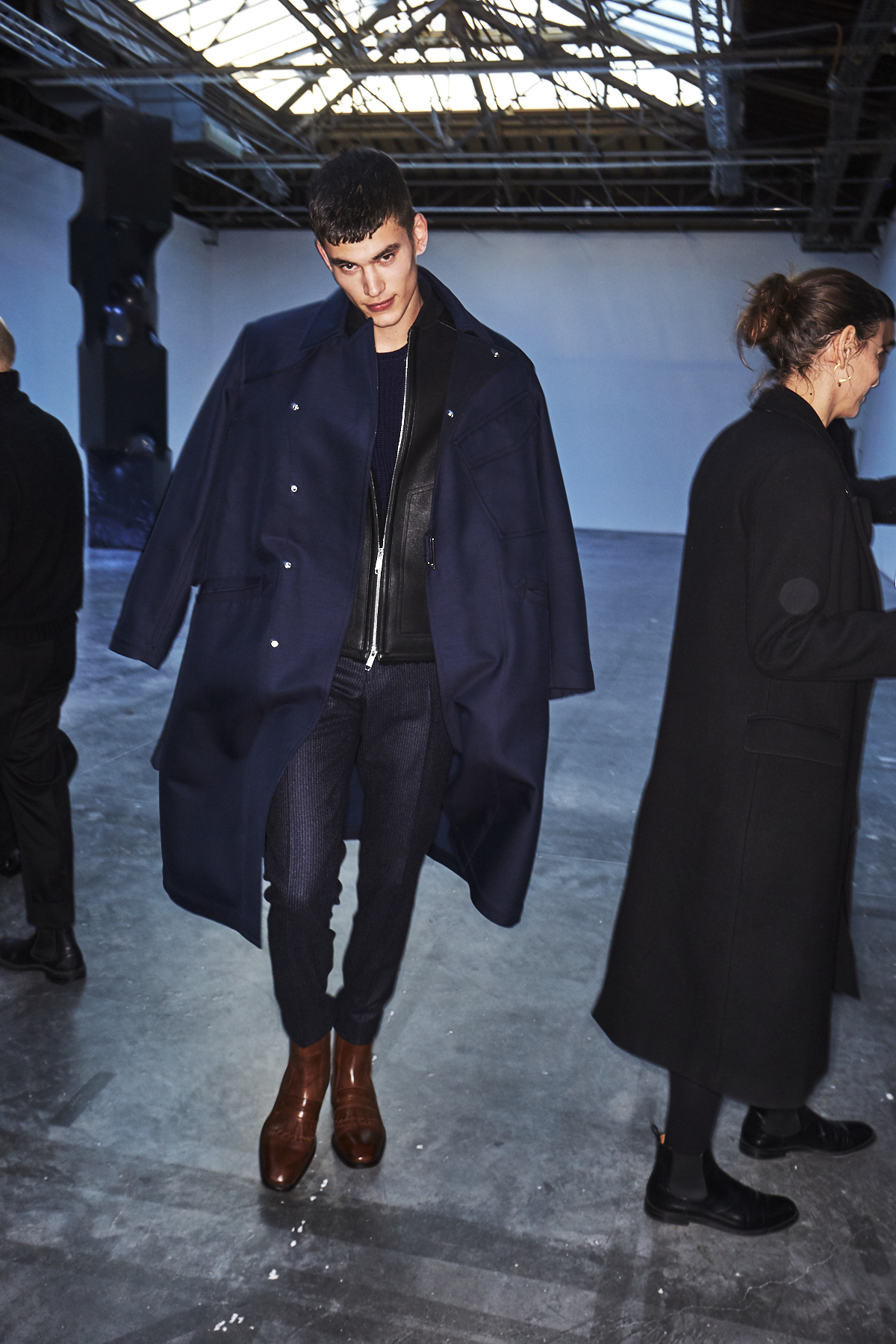 Cerruti AW19 Men Fashion Show Paris Backstage