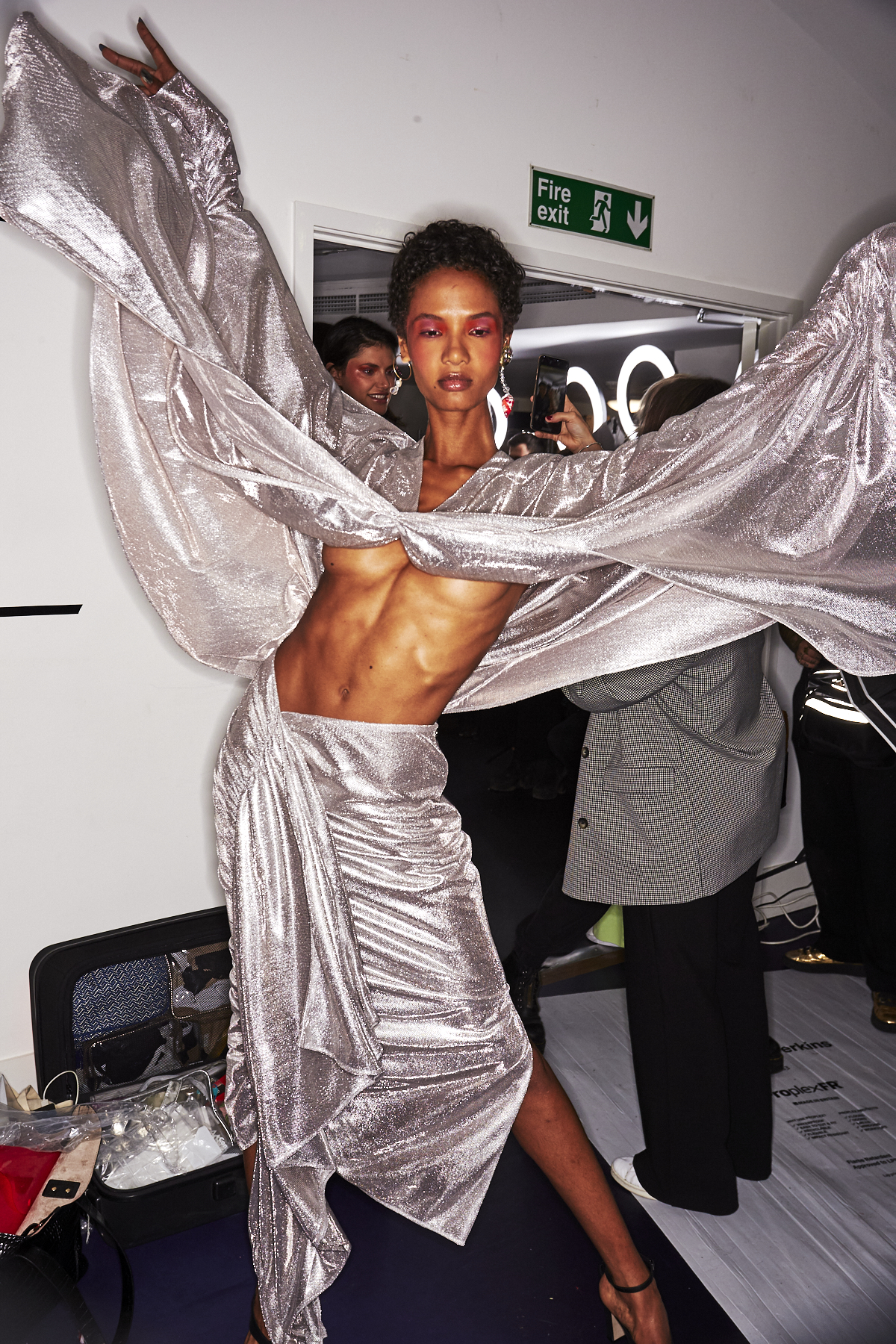 Paula Knorr SS20 Fashion Show London Backstage