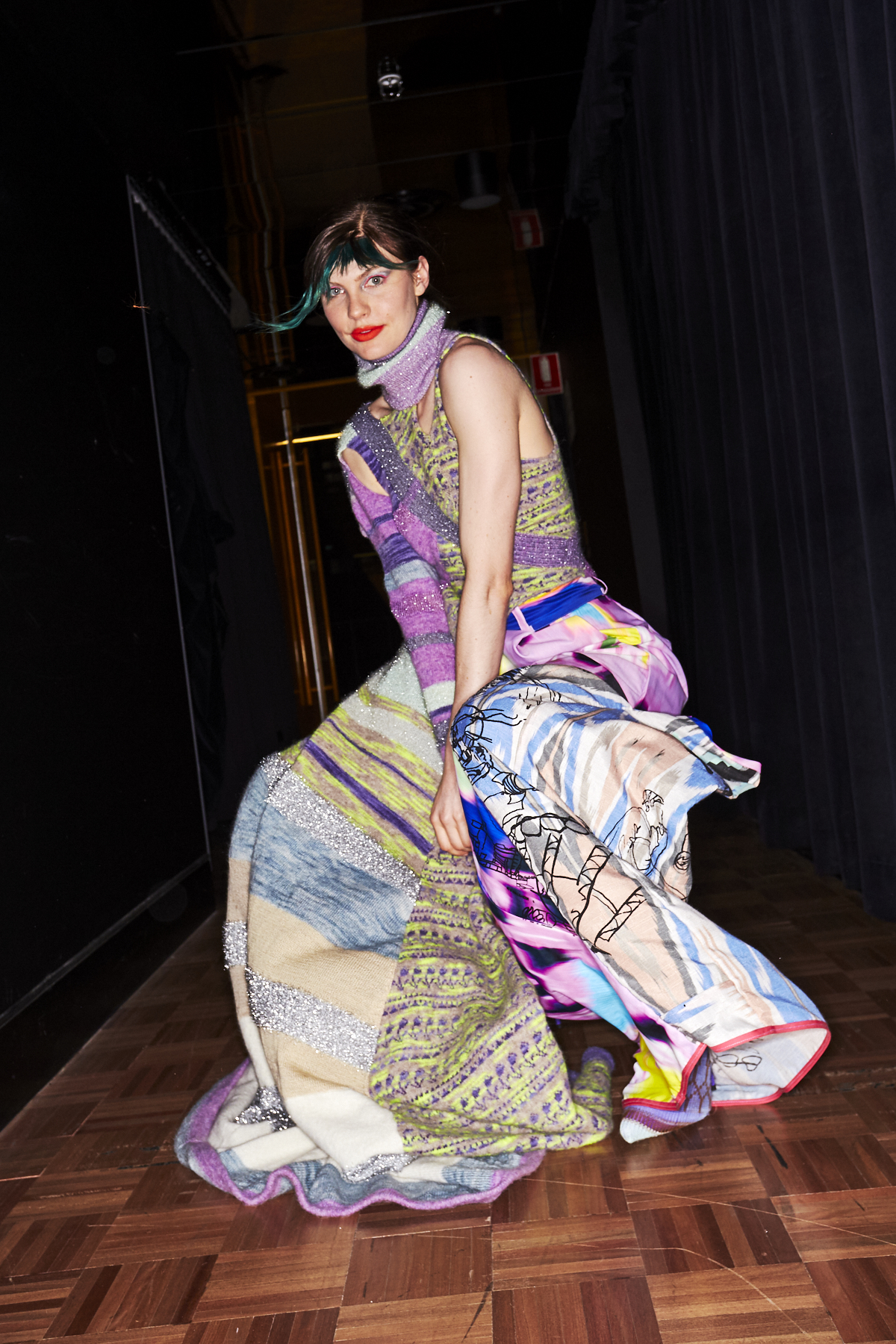 Hazel Dong 2019 UTS Graduate Fashion Show Backstage