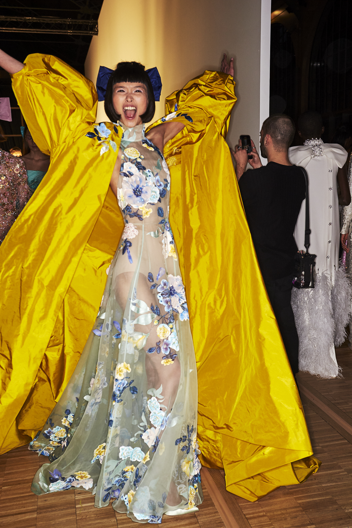 Ralph & Russo SS20 Haute Couture Fashion Show Paris Backstage