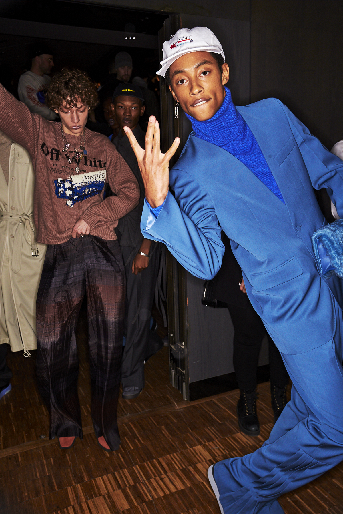 Off-White AW2021 Men Fashion Show Paris Backstage