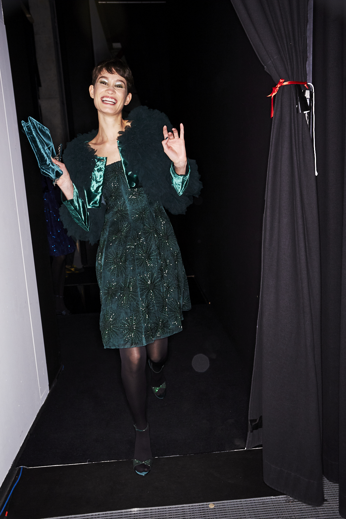 Giorgio Armani AW2021 Fashion Show Milan Backstage