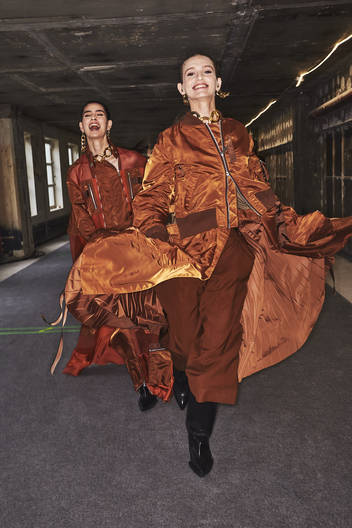 Sacai AW2021 Fashion Show Paris Backstage