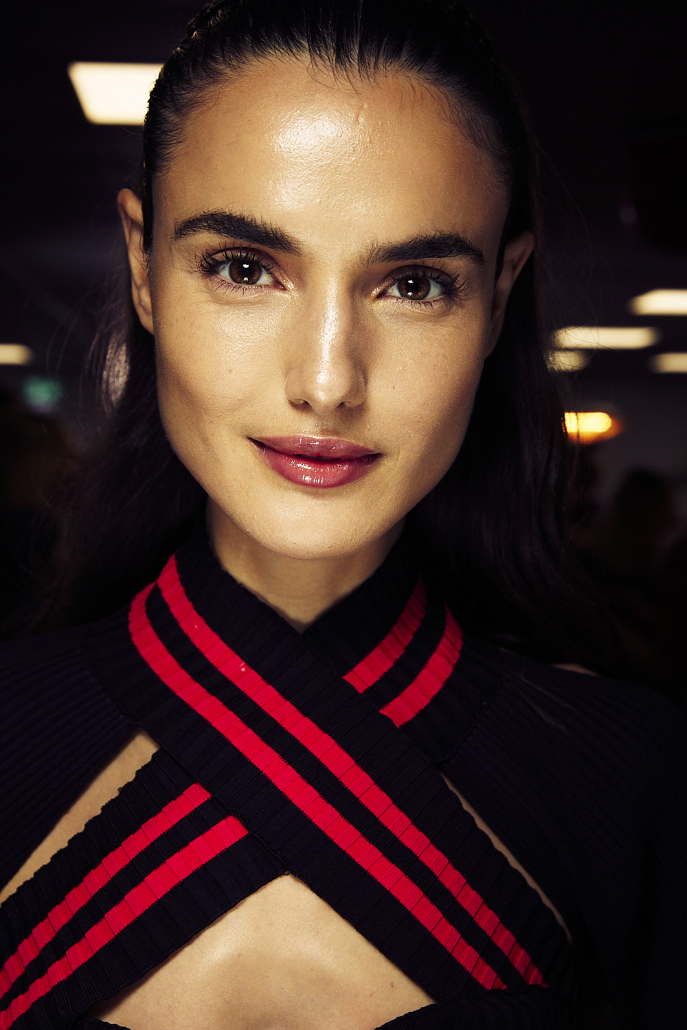 David Koma AW22 Backstage Beauty London