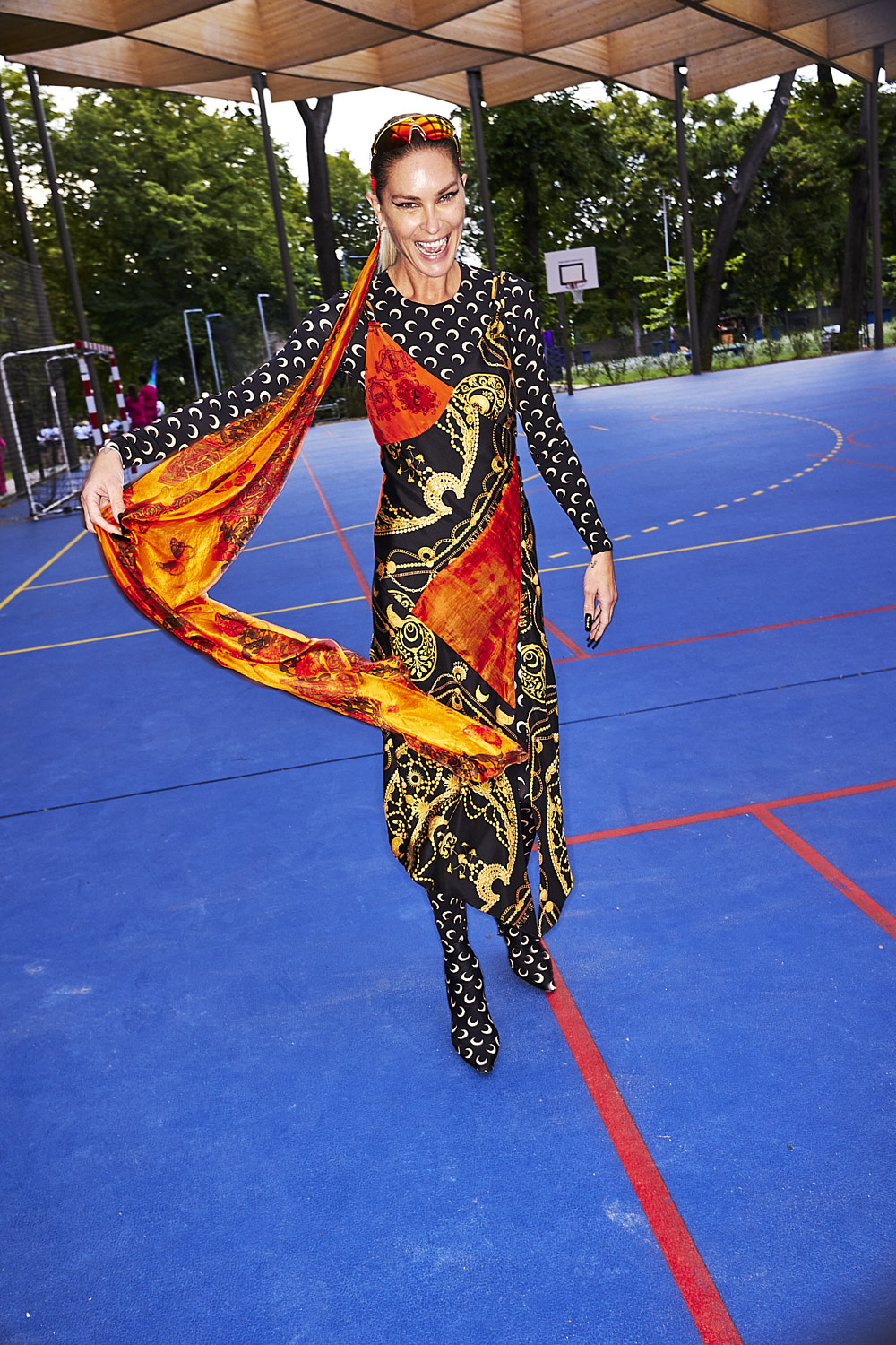 Marine Serre SS23 Fashion Show Paris Backstage