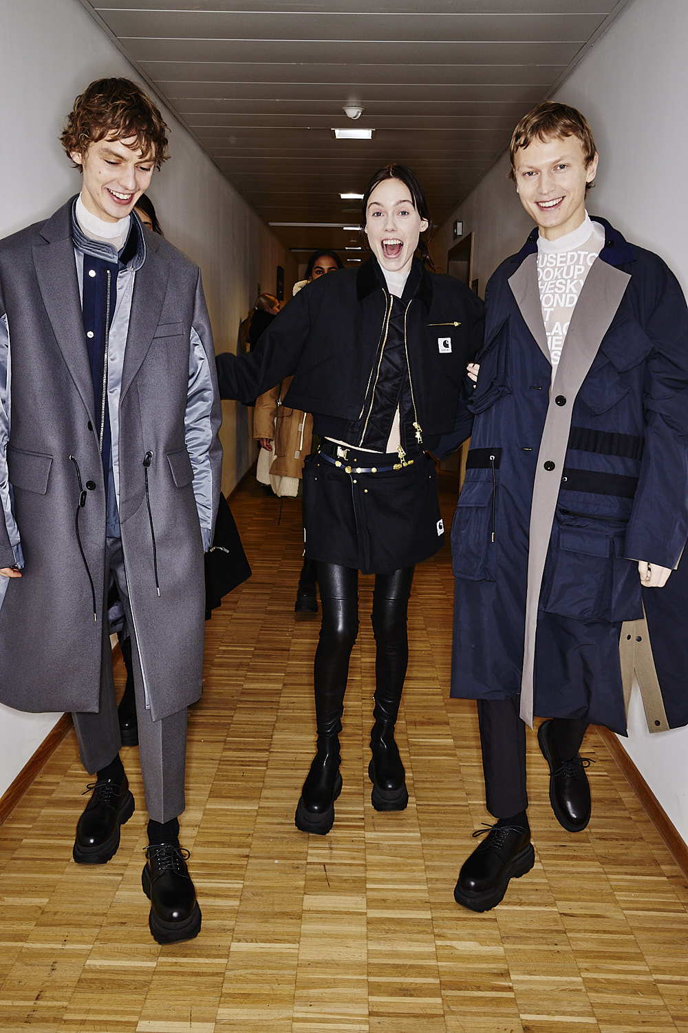 Sacai AW2324 Fashion Show Paris Backstage