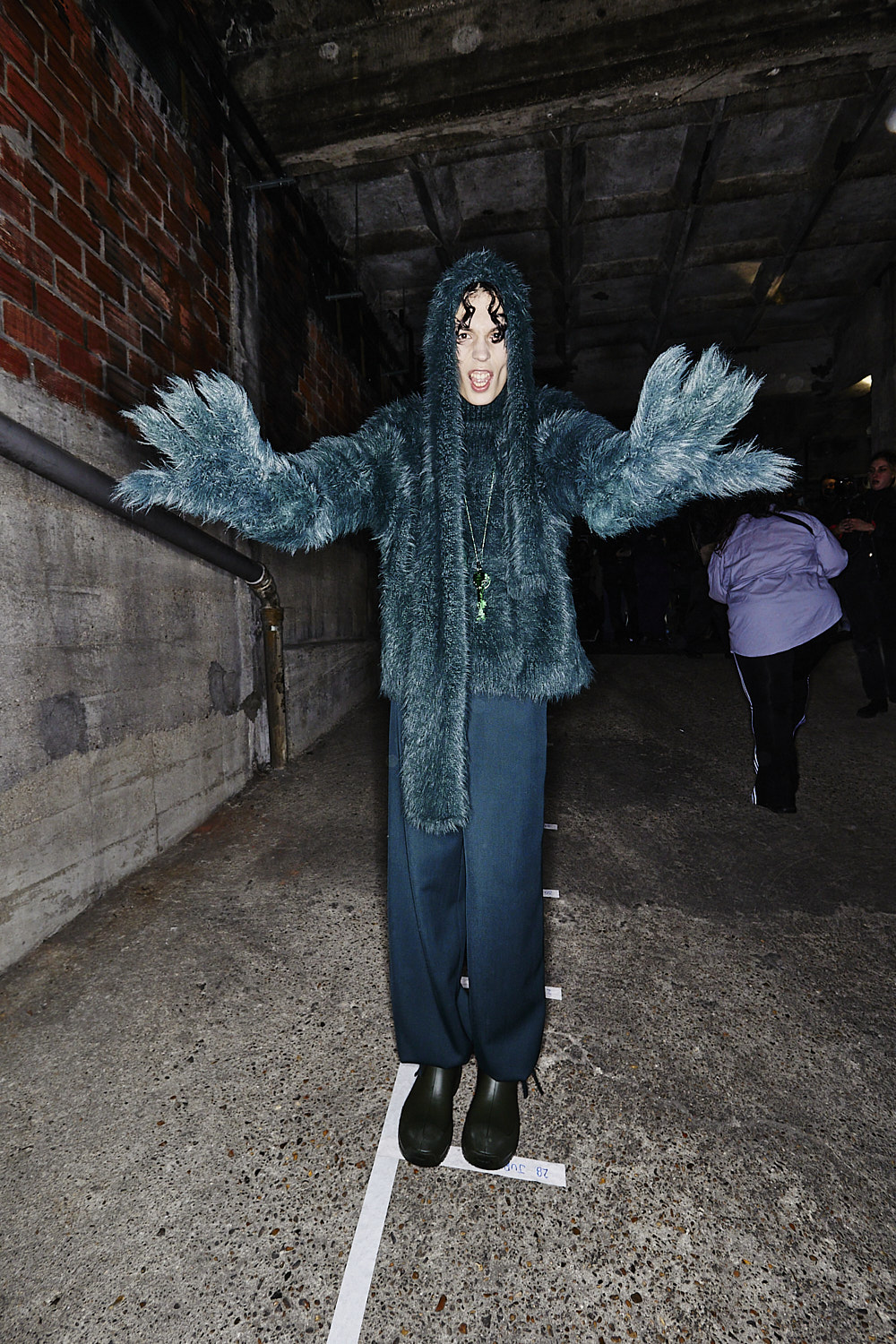 Etudes AW2324 Fashion Show Paris Backstage